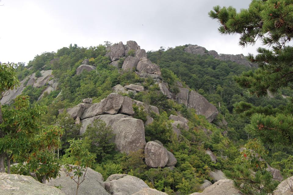 Free download high resolution image - free image free photo free stock image public domain picture  Rocks over valley in the Shenandoah on a climb of Old Rag