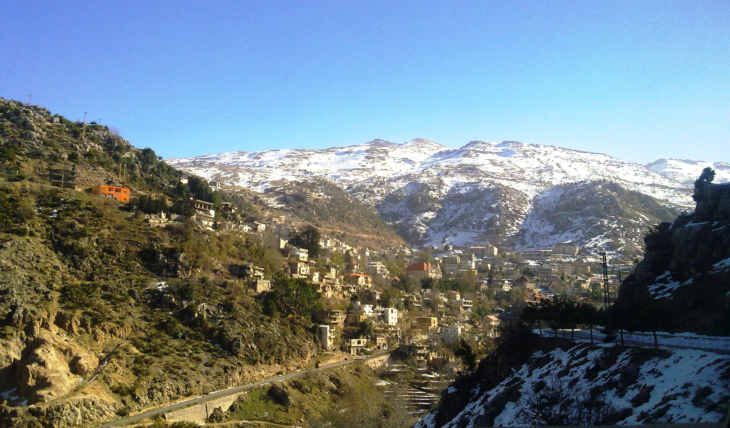 Free download high resolution image - free image free photo free stock image public domain picture -Winter view of small town in mountains