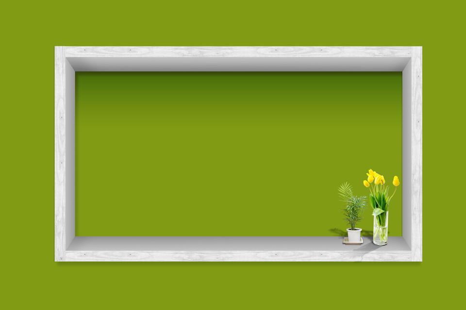 Free download high resolution image - free image free photo free stock image public domain picture  white frame with flower on the green wall