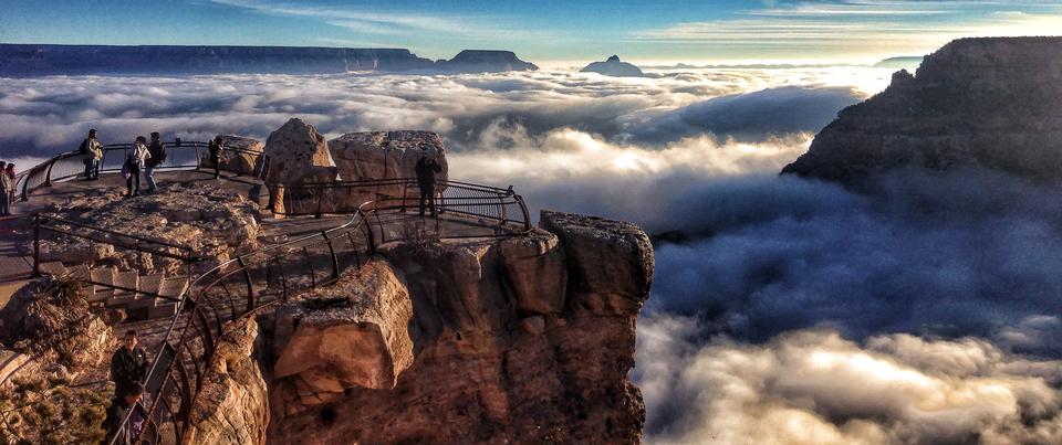 Free download high resolution image - free image free photo free stock image public domain picture  Grand Canyon National Park Cloud Inversion