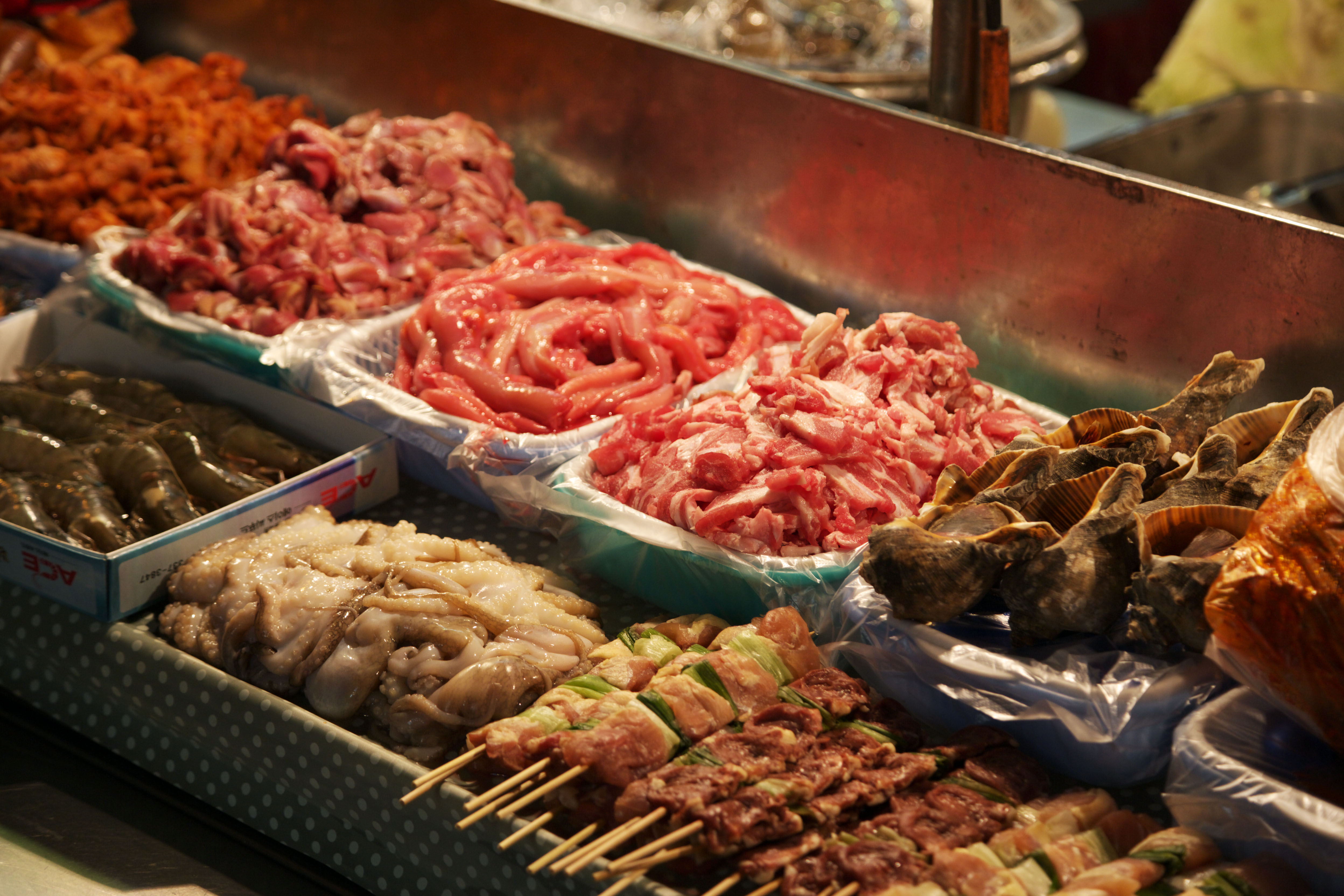 Free download high resolution image - free image free photo free stock image public domain picture -Food at a night market in Myeong-dong, Seoul, Korea