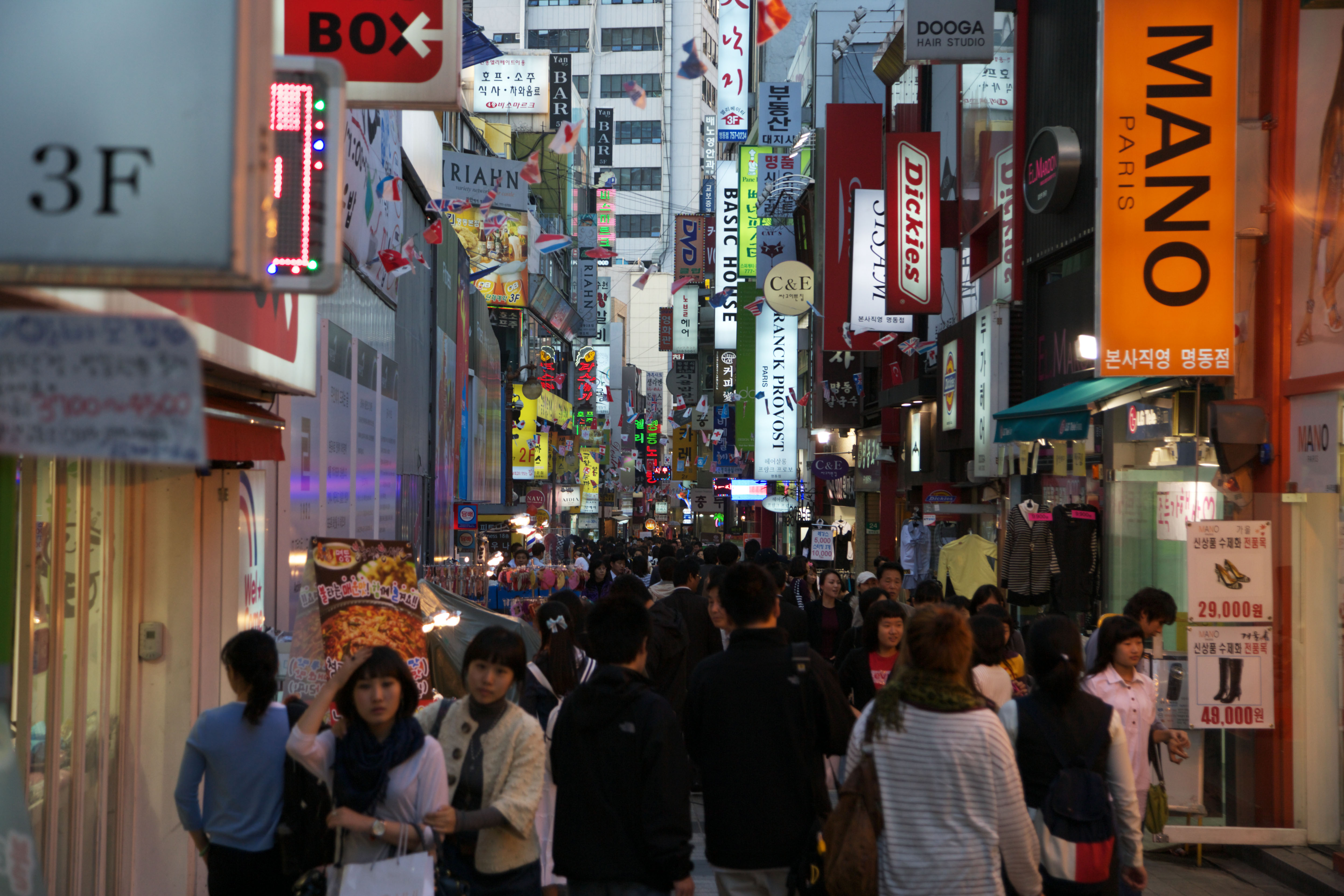 Free download high resolution image - free image free photo free stock image public domain picture -Myeong-Dong Neon Lights in Seoul