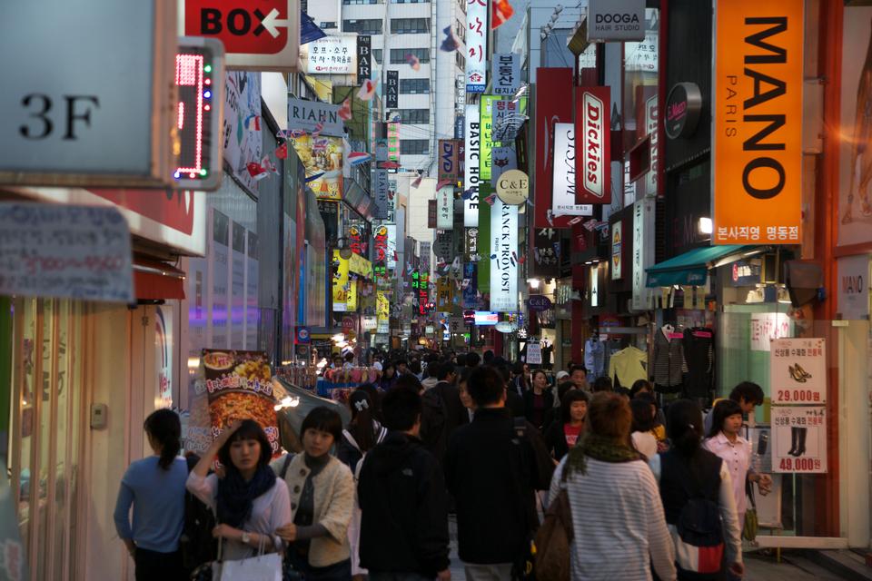 Free download high resolution image - free image free photo free stock image public domain picture  Myeong-Dong Neon Lights in Seoul