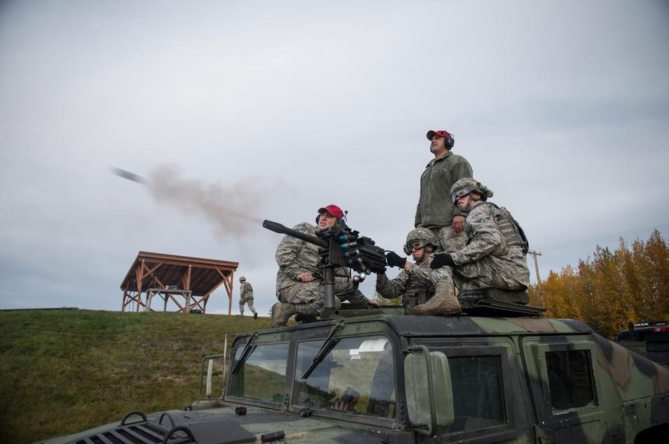 Free download high resolution image - free image free photo free stock image public domain picture  Airmen fires a Mark-19 grenade launcher