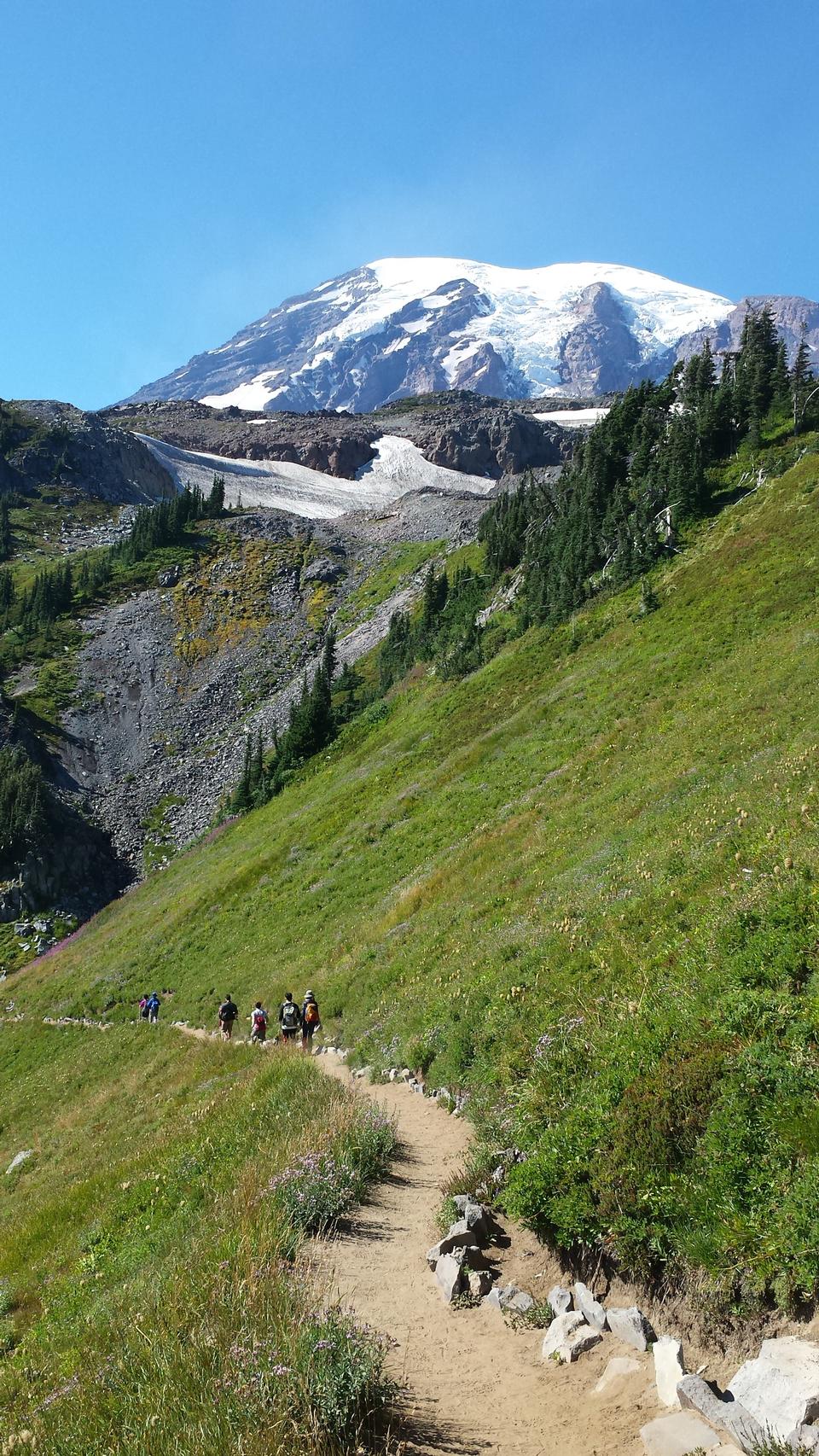 Free download high resolution image - free image free photo free stock image public domain picture  Hike on Mt Rainier