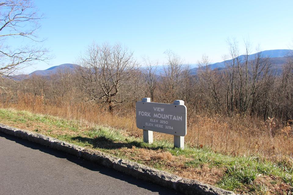 Free download high resolution image - free image free photo free stock image public domain picture  Sign for Fork Mountain Overlook Blue Ridge Parkway