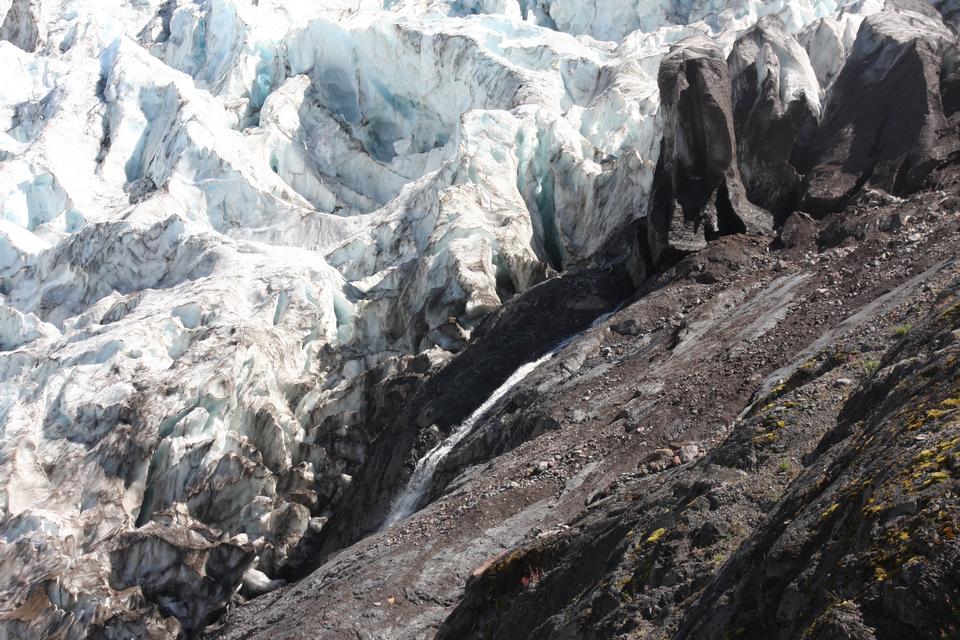 Free download high resolution image - free image free photo free stock image public domain picture  The sharp blueish ridges in the Coleman Glacier