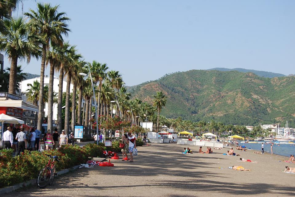 Free download high resolution image - free image free photo free stock image public domain picture  View over the beach of Marmaris in Turkey