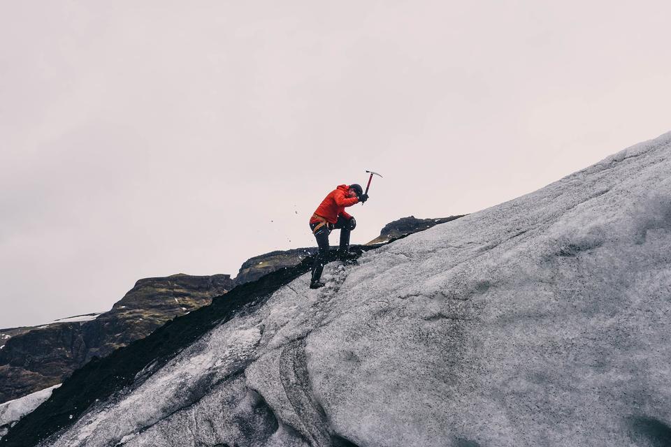 Free download high resolution image - free image free photo free stock image public domain picture  Climber ascending snowy peak at mountains