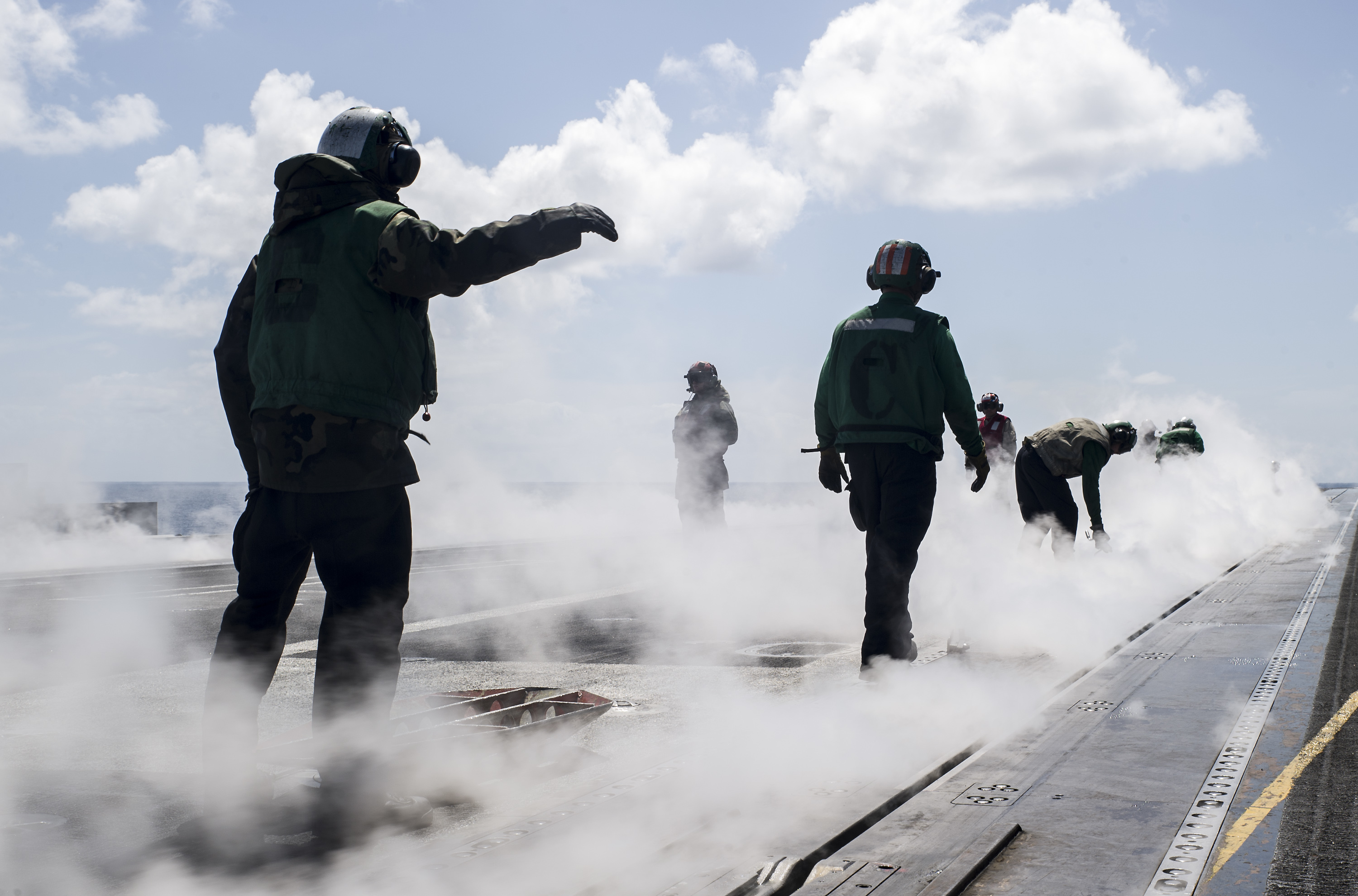 Free download high resolution image - free image free photo free stock image public domain picture -Sailors wrap the waist catapult