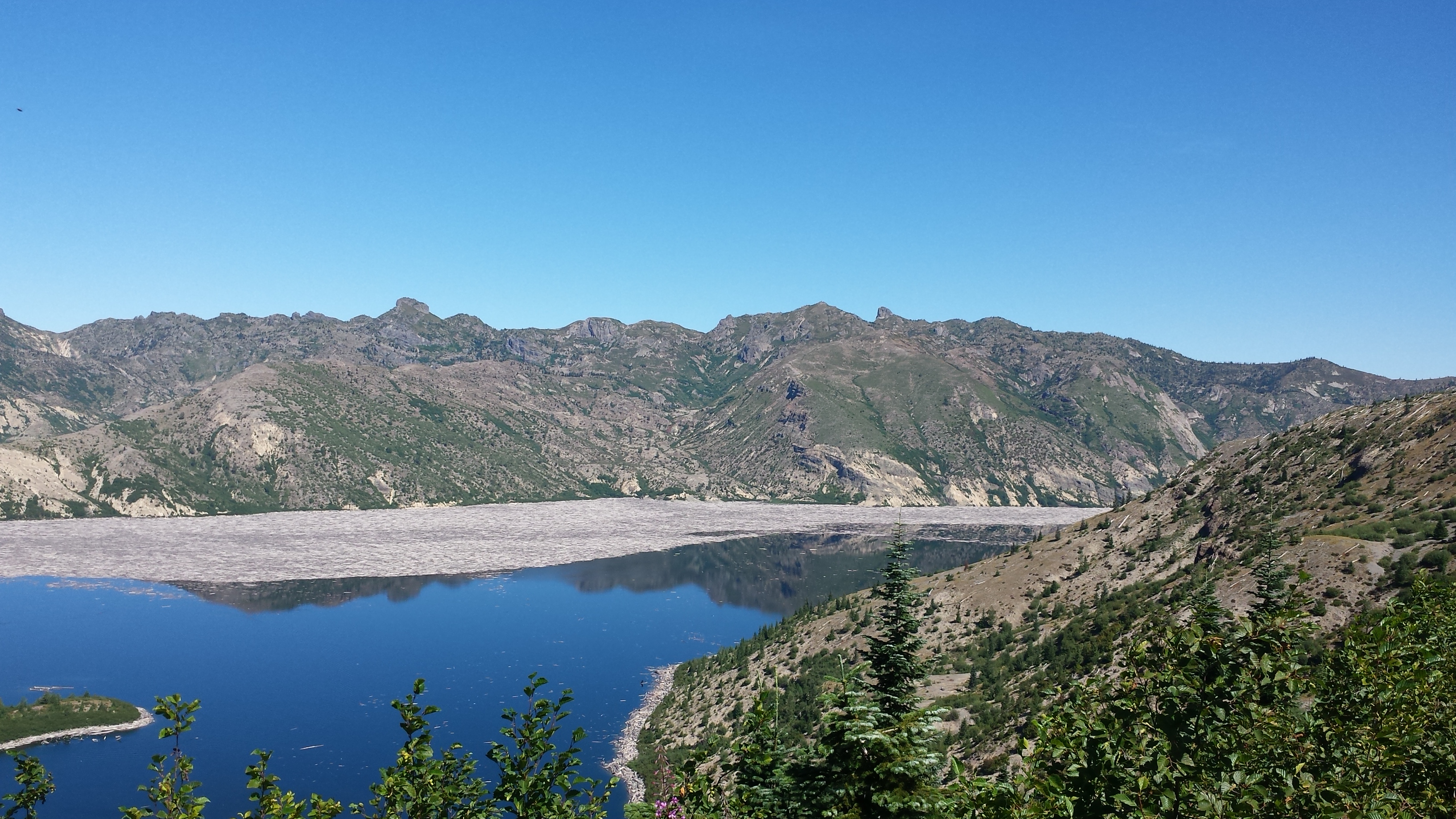 Free download high resolution image - free image free photo free stock image public domain picture -Coldwater Lake formed by the eruption from Mount st Helens