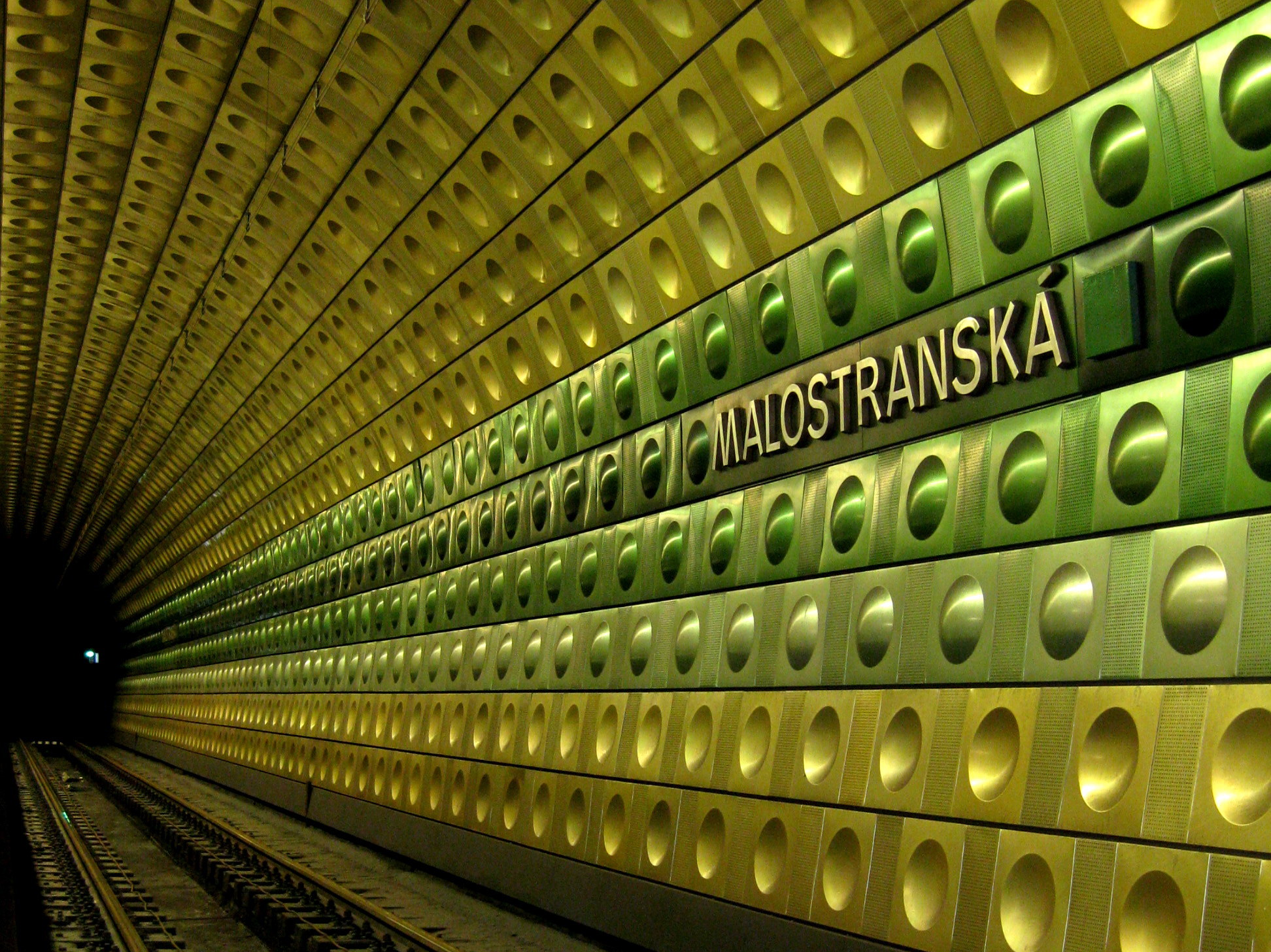 Free download high resolution image - free image free photo free stock image public domain picture -Colorful wall of Malostranska underground subway station