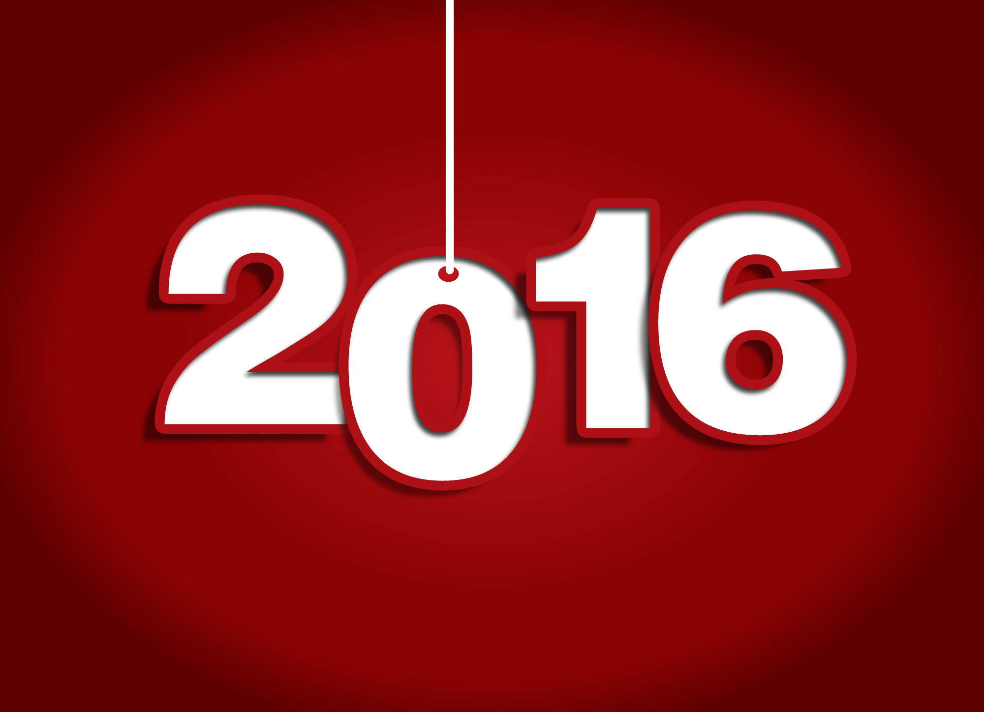 Free download high resolution image - free image free photo free stock image public domain picture -Happy new year 2015 and 2016 Text Design-red background