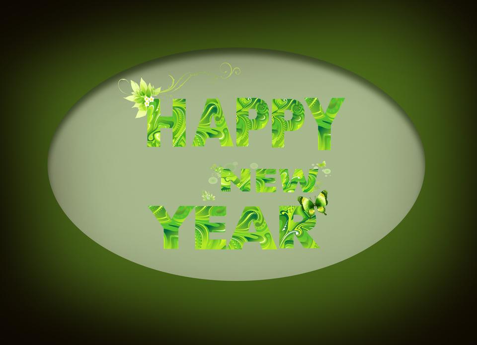 Free download high resolution image - free image free photo free stock image public domain picture  Happy New 2016 Year-green background