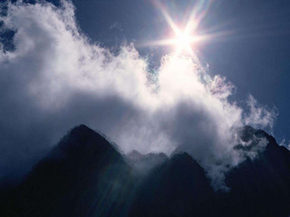 Free download high resolution image - free image free photo free stock image public domain picture  Sunny landscape in mountains and the dark blue sky