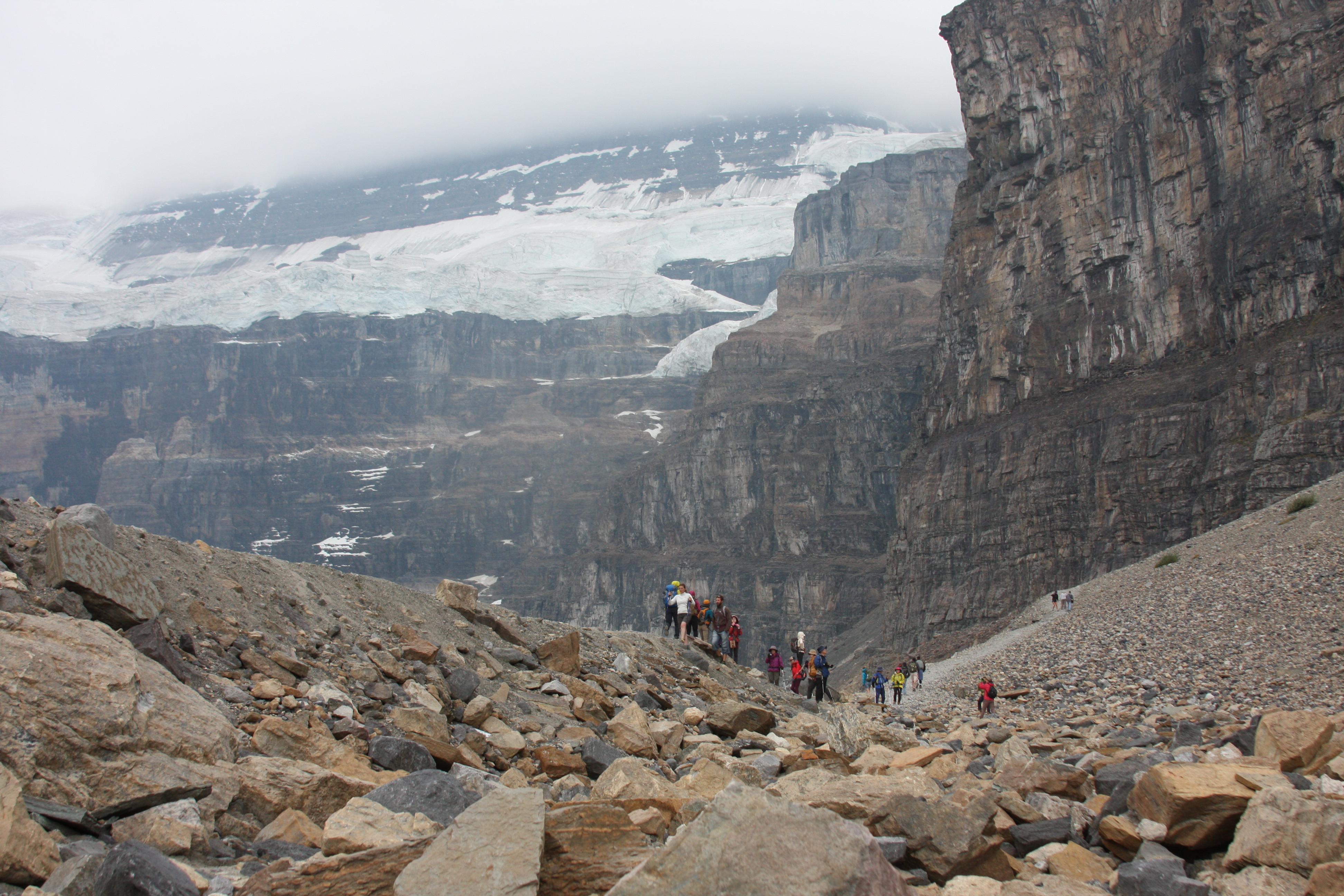 Free download high resolution image - free image free photo free stock image public domain picture -A group of hikers near Moraine Lake in Banff National Park