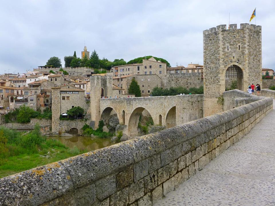 Free download high resolution image - free image free photo free stock image public domain picture  Romanesque bridge over the Fluvia river at Besalu, Girona