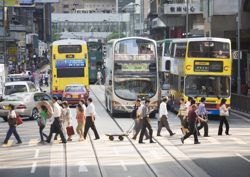 Free download high resolution image - free image free photo free stock image public domain picture  Double-decker trams in Hong Kong