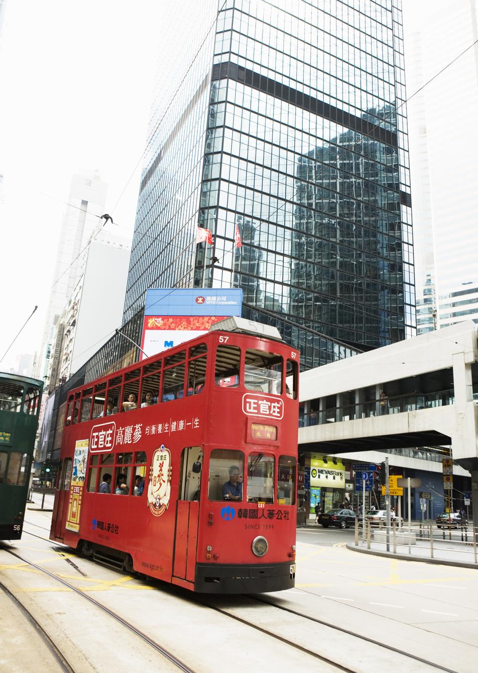 Free download high resolution image - free image free photo free stock image public domain picture  Double-decker trams in Hong Kong