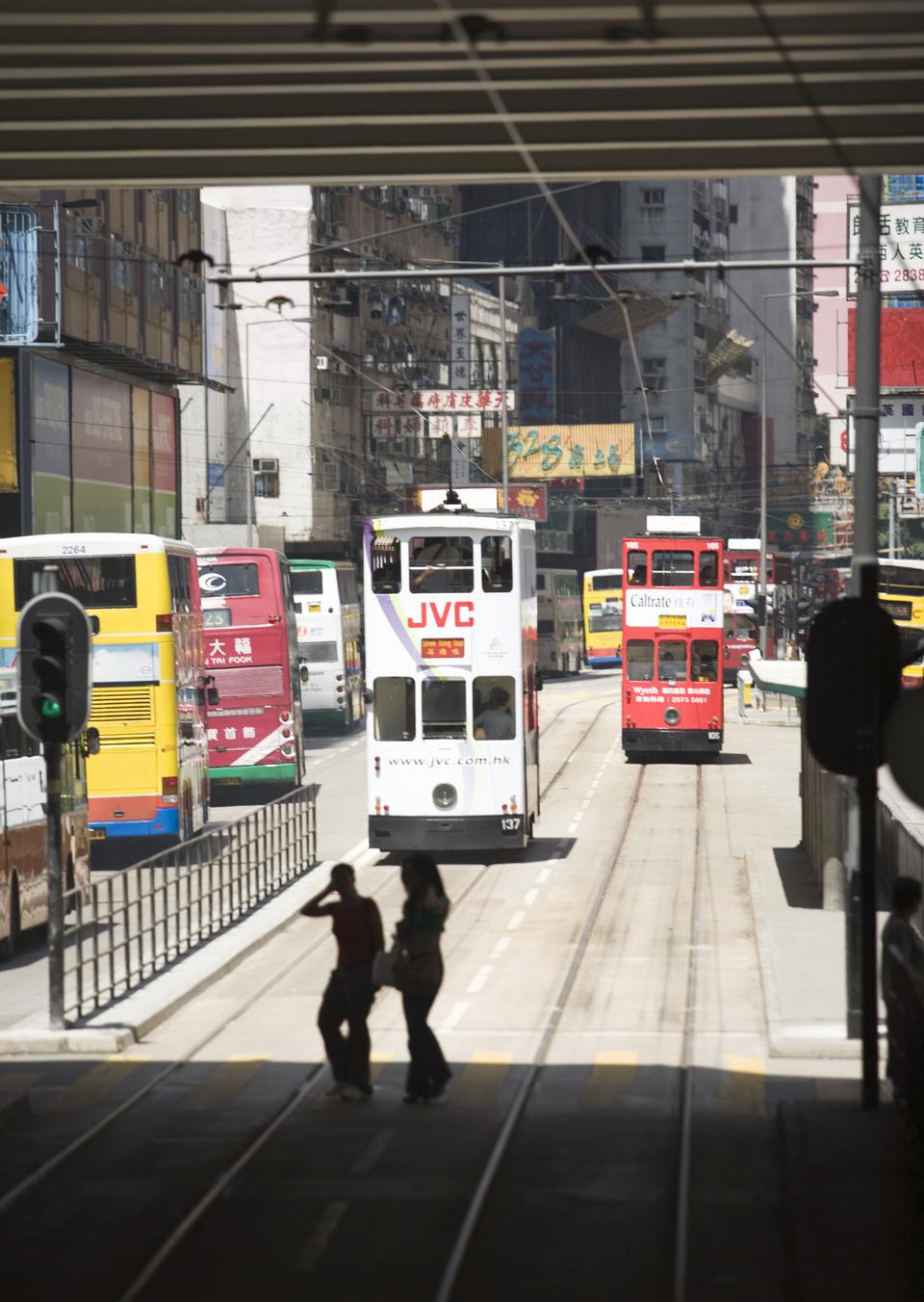 Free download high resolution image - free image free photo free stock image public domain picture  Double-decker trams in Hong Kong