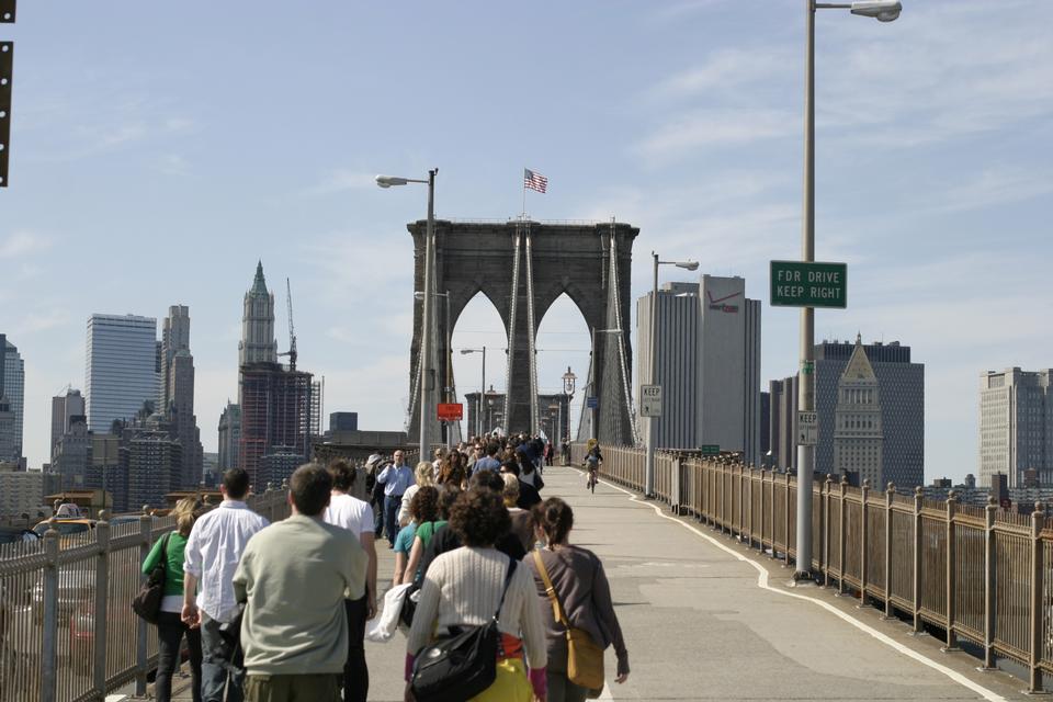 Free download high resolution image - free image free photo free stock image public domain picture  Brooklyn Bridge outlook with the blue sky