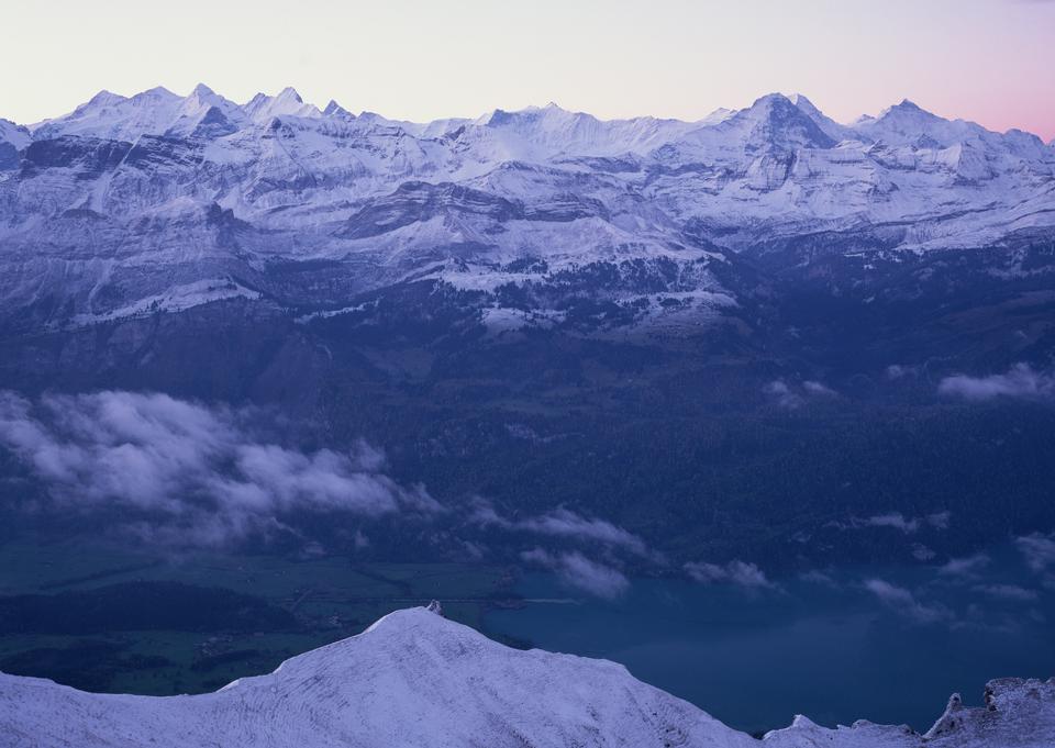 Free download high resolution image - free image free photo free stock image public domain picture  Mountains in evening and cloudy sky