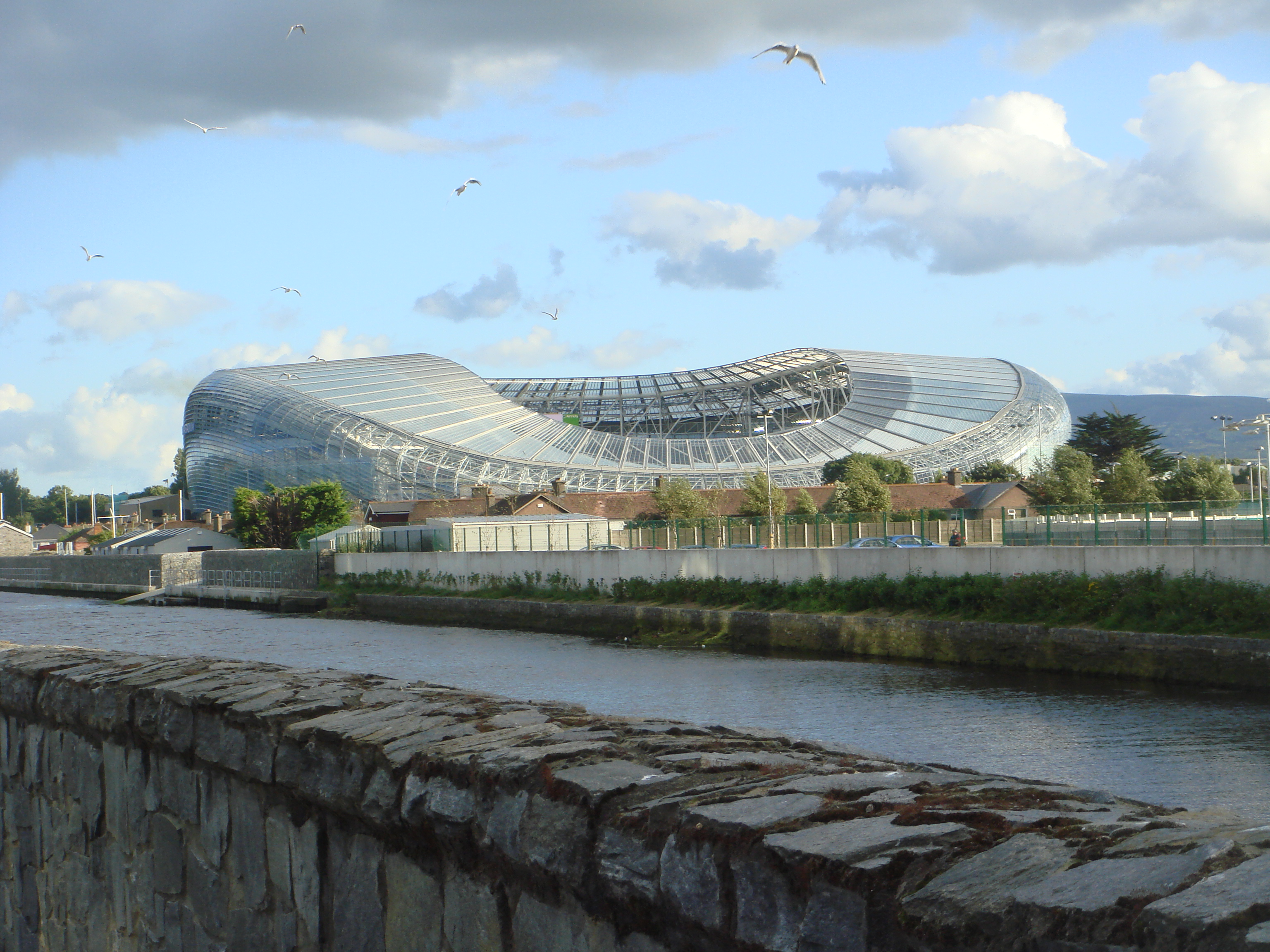 Free download high resolution image - free image free photo free stock image public domain picture -stadium Aviva in Dublin. Stadium