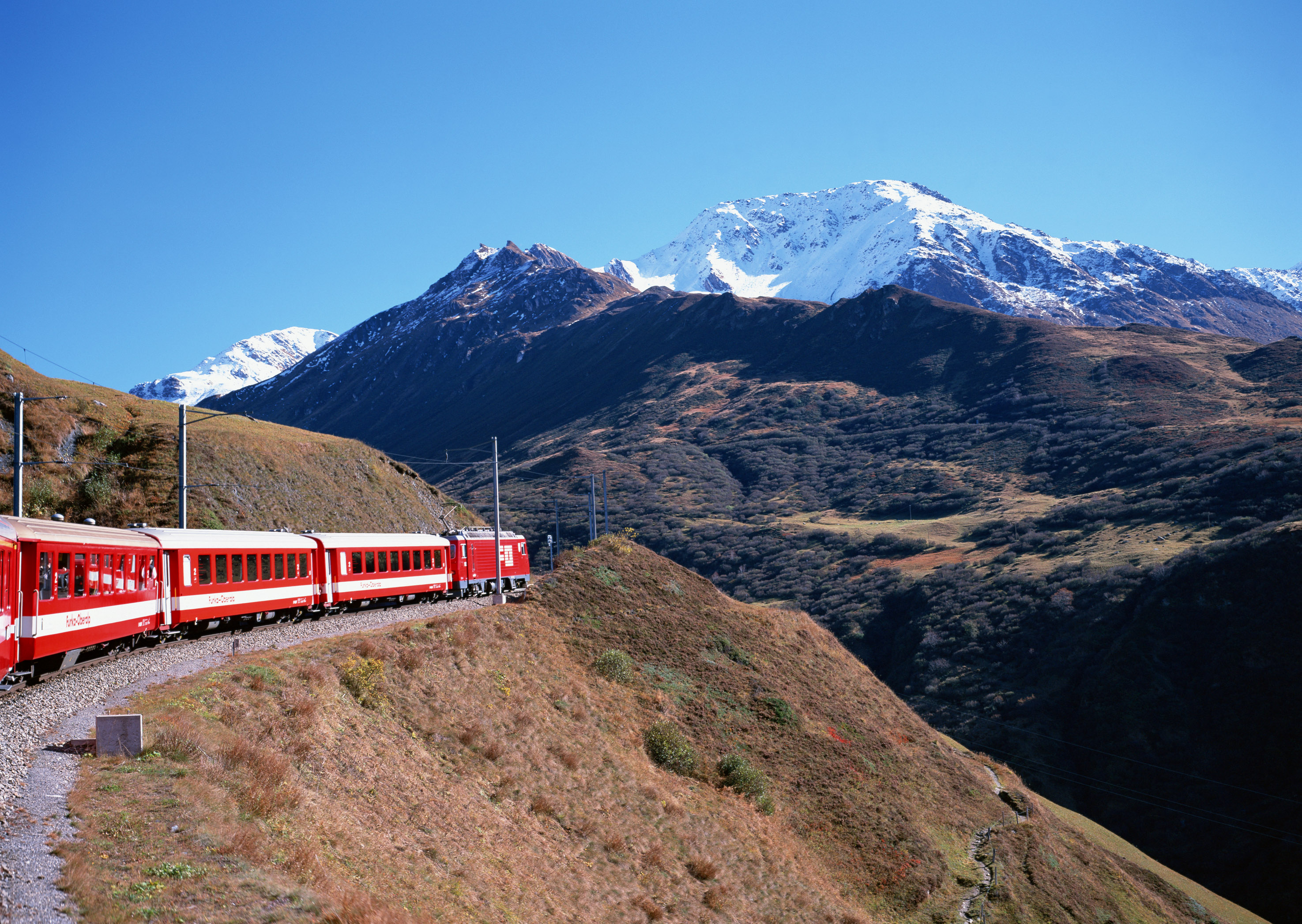 Free download high resolution image - free image free photo free stock image public domain picture -Train in Swiss Alps