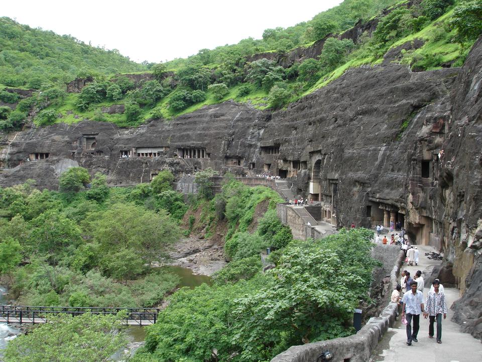 Free download high resolution image - free image free photo free stock image public domain picture  Ajanta Caves near Aurangabad, India.