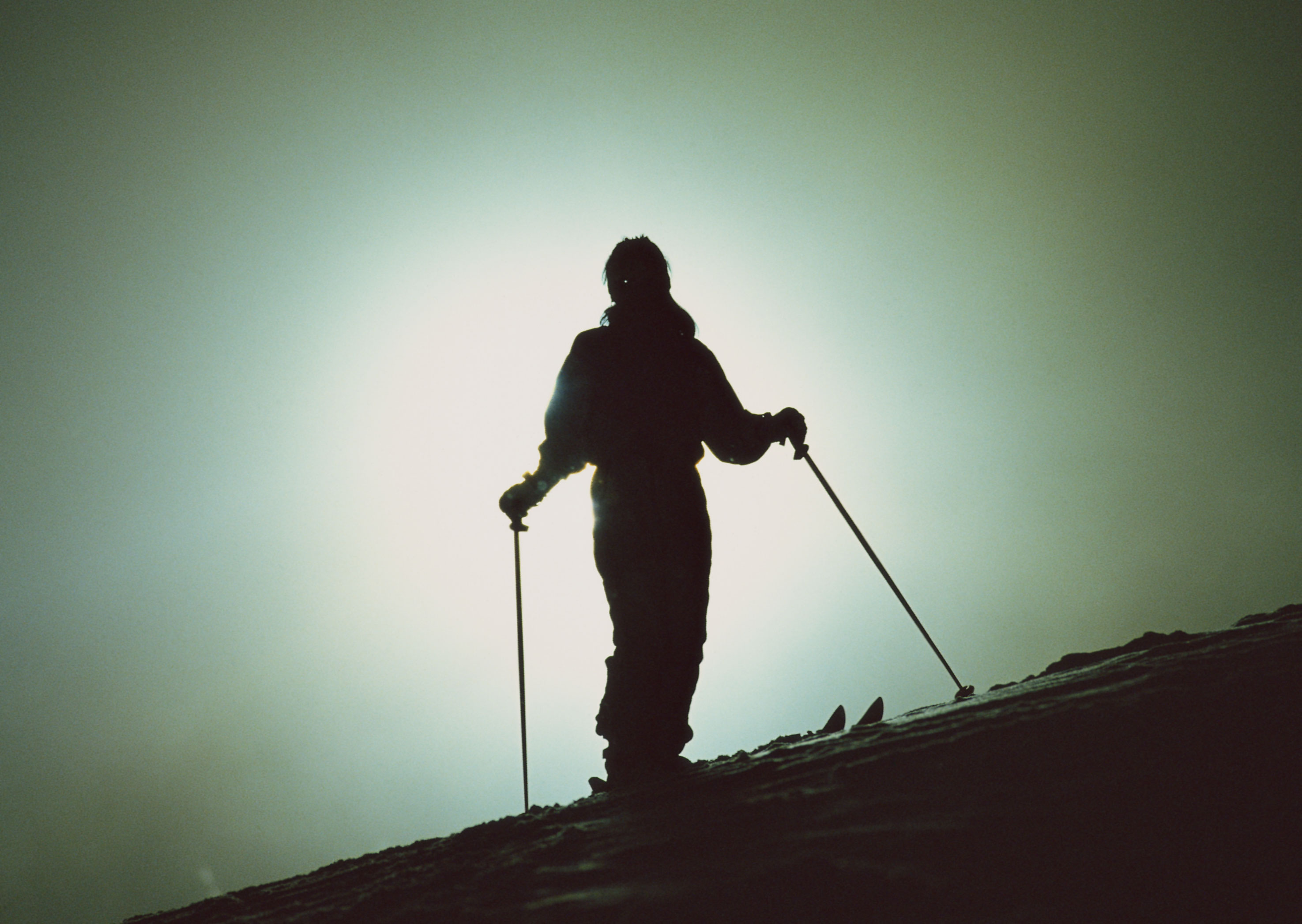 Free download high resolution image - free image free photo free stock image public domain picture -Skier on a slope at sunset