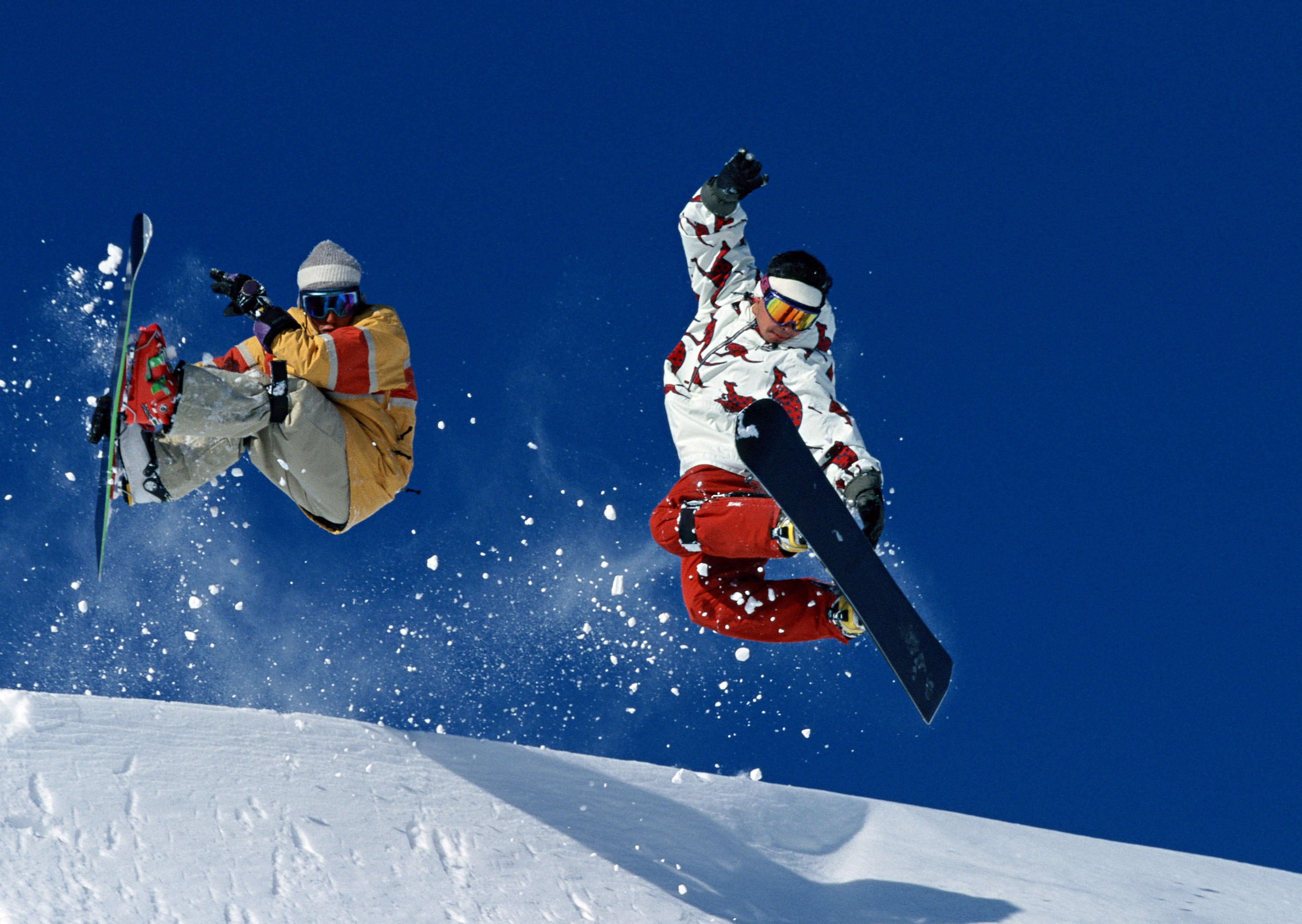 Free download high resolution image - free image free photo free stock image public domain picture -Young snowboarder in deep powder