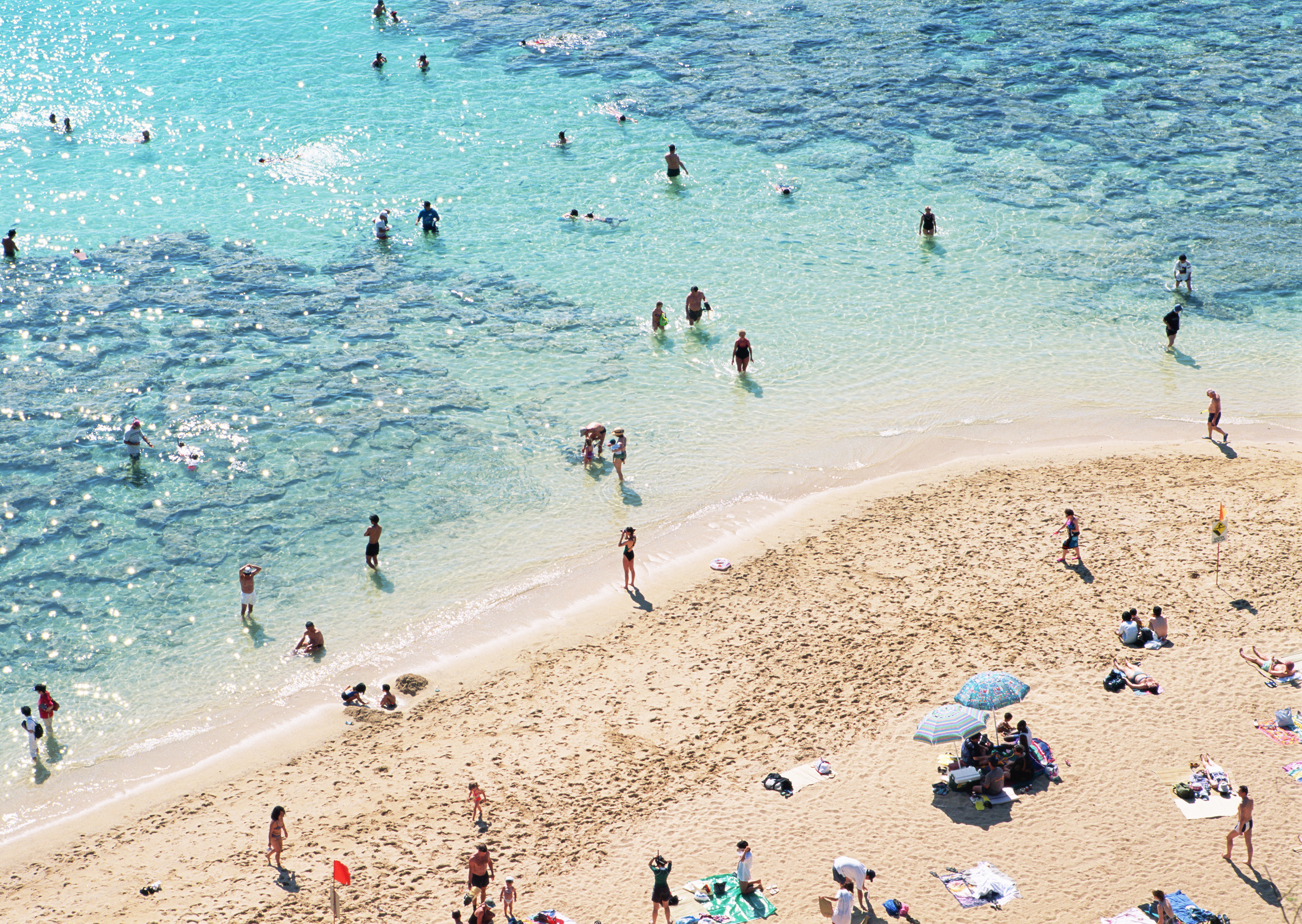 Free download high resolution image - free image free photo free stock image public domain picture -Aerial summer view of crowded Beach