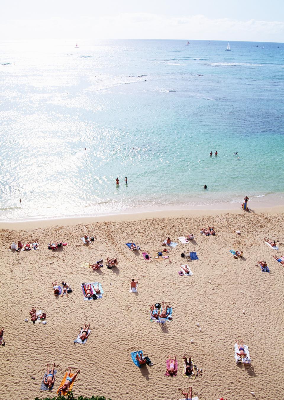 Free download high resolution image - free image free photo free stock image public domain picture  Aerial summer view of crowded Beach