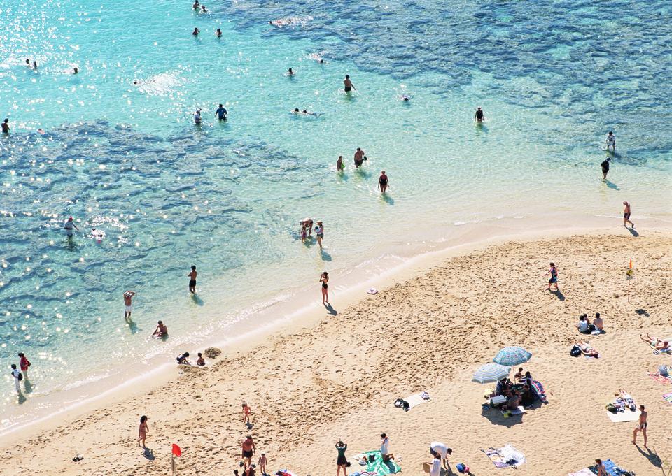 Free download high resolution image - free image free photo free stock image public domain picture  Aerial summer view of crowded Beach