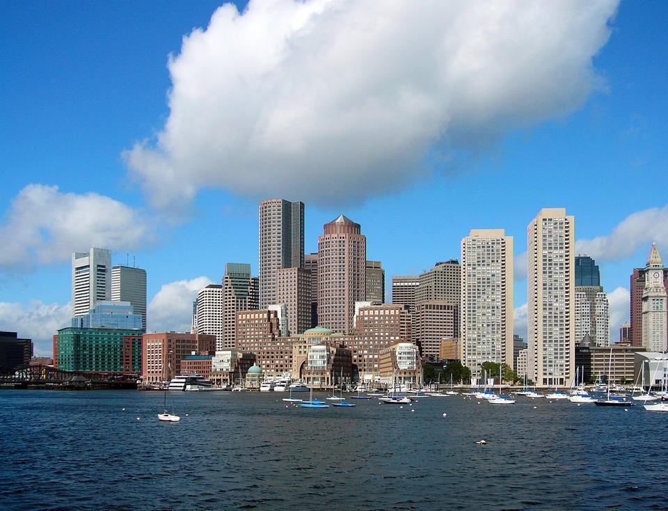 Free download high resolution image - free image free photo free stock image public domain picture  Boston Skyline with Financial District and Boston Harbor