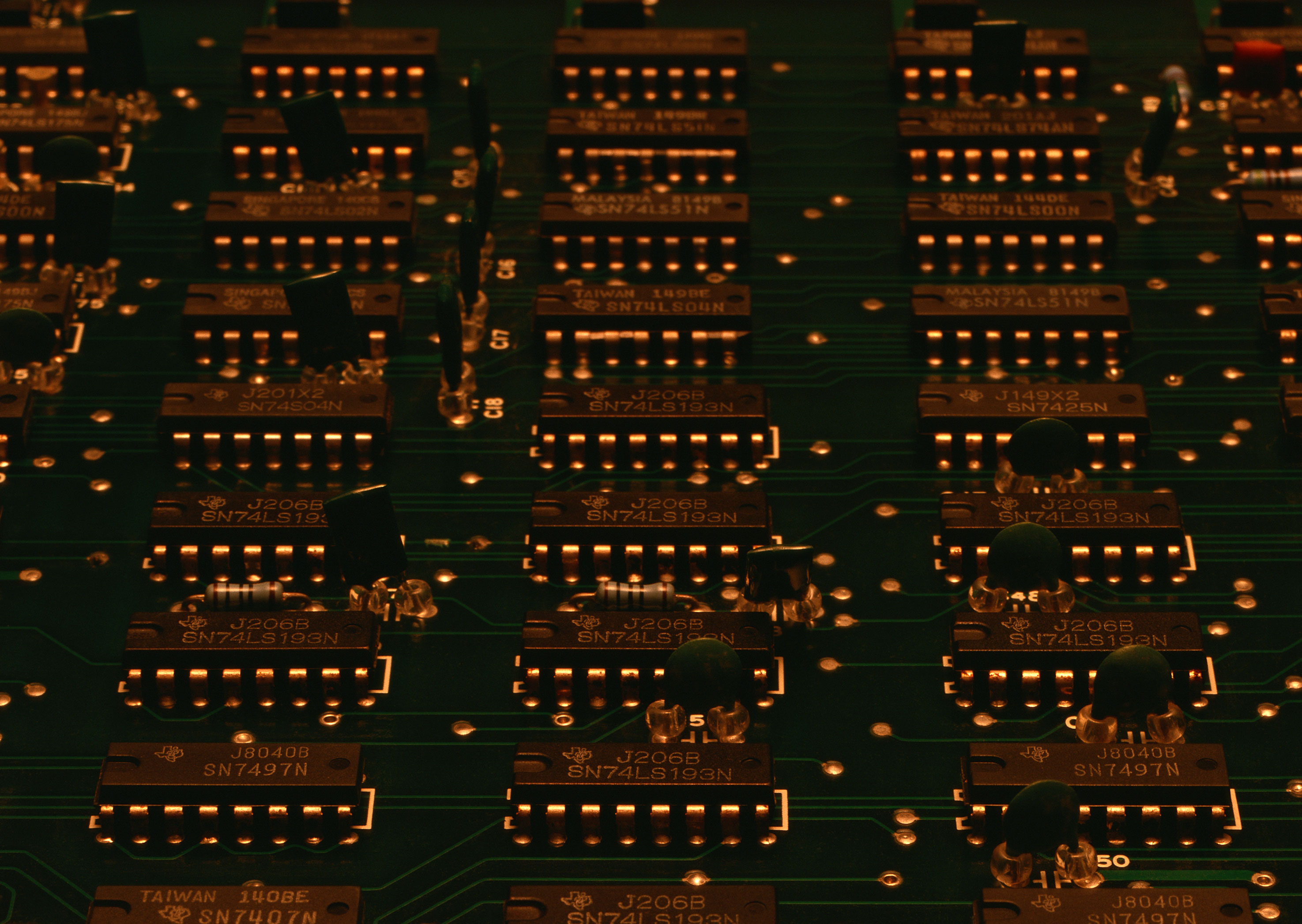 Free download high resolution image - free image free photo free stock image public domain picture -Computer electronic circuit. Use for background or texture