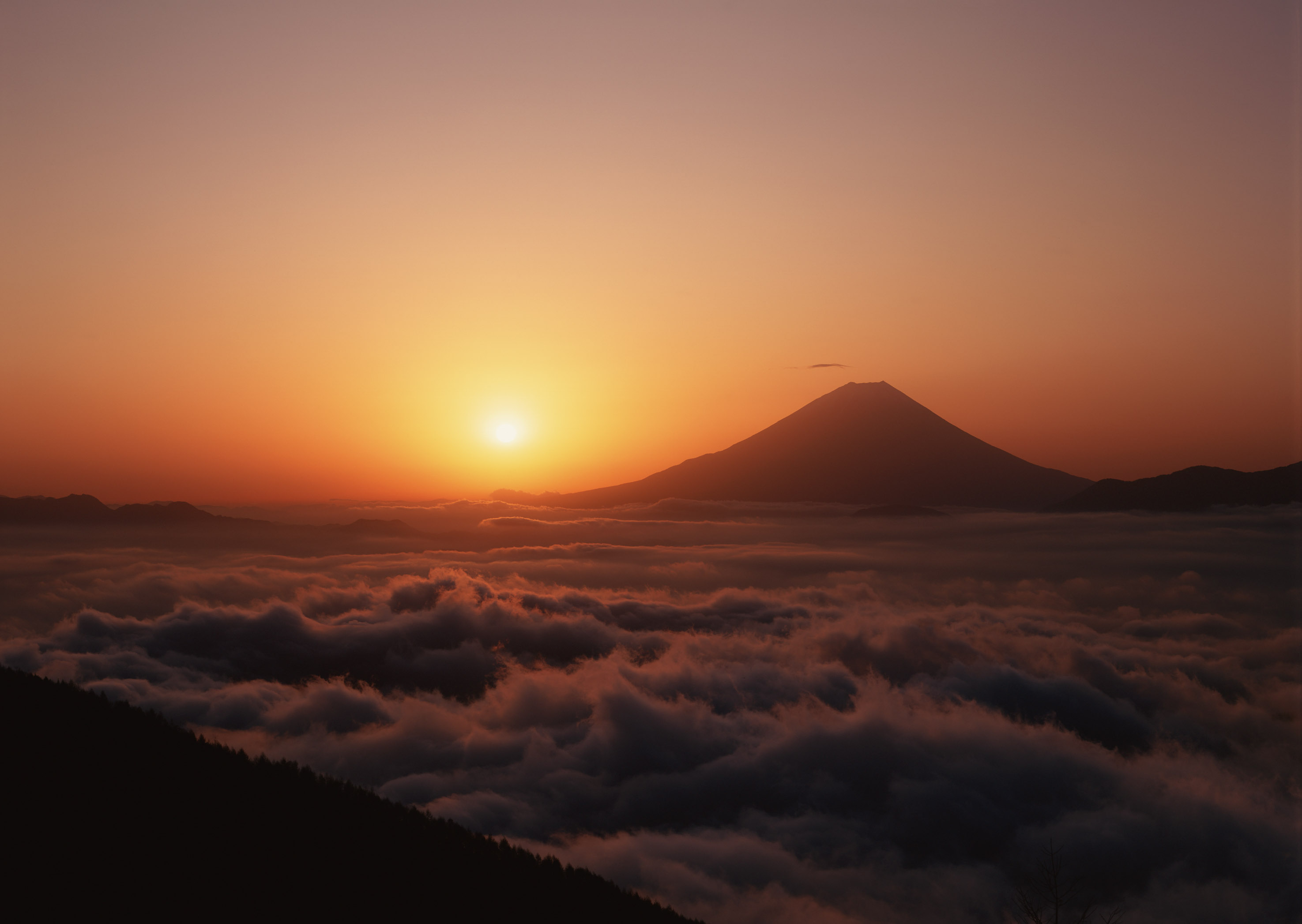 Free download high resolution image - free image free photo free stock image public domain picture -Silhouette of Mount Fuji from the clouds