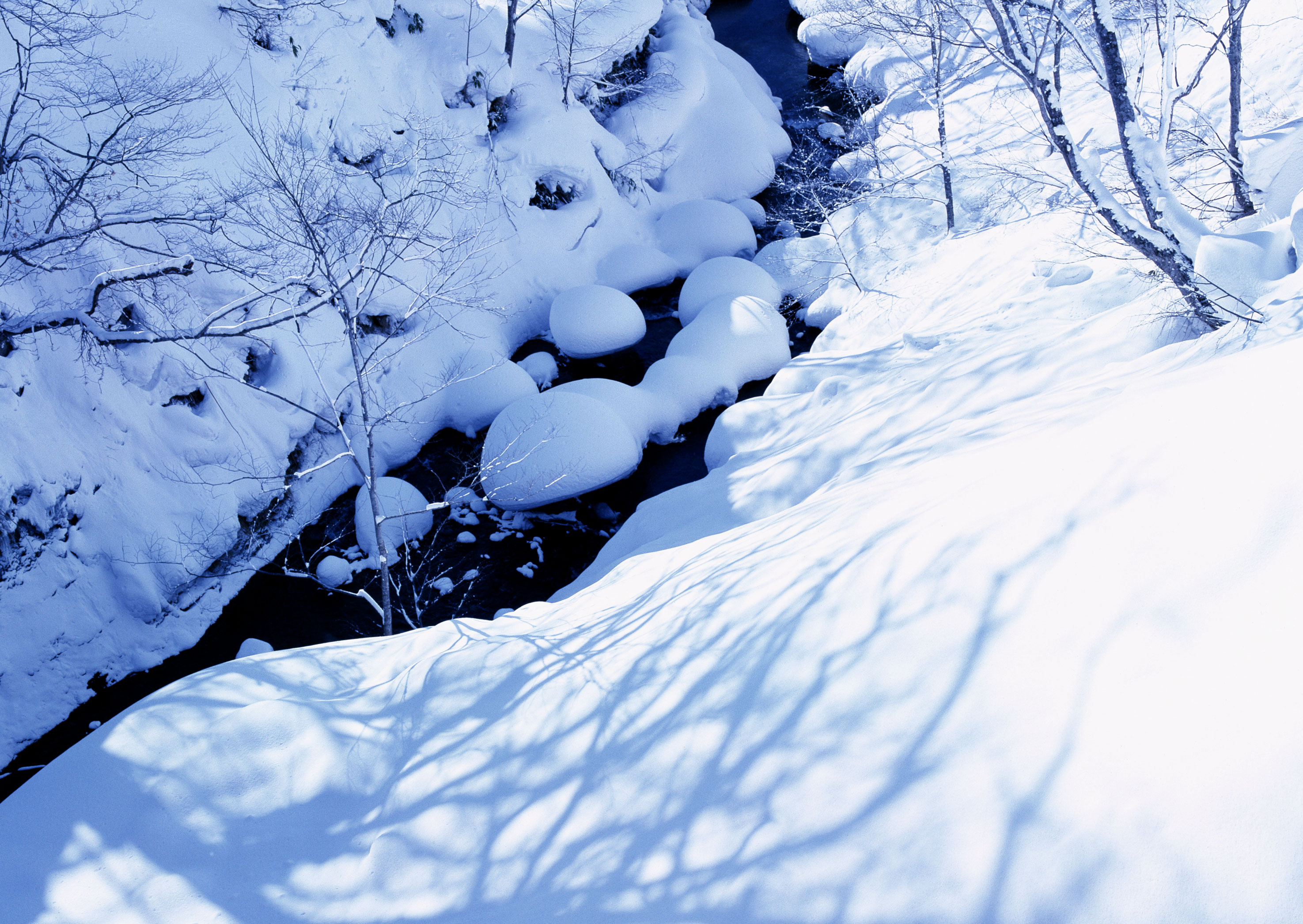 Free download high resolution image - free image free photo free stock image public domain picture -Frozen mountain river, with snow and ice