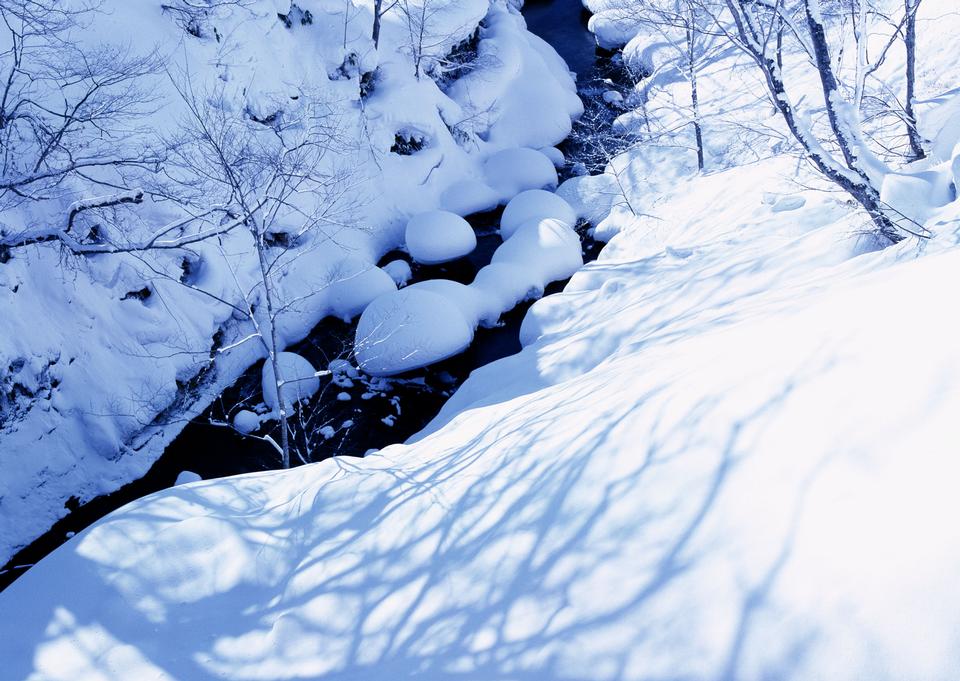 Free download high resolution image - free image free photo free stock image public domain picture  Frozen mountain river, with snow and ice