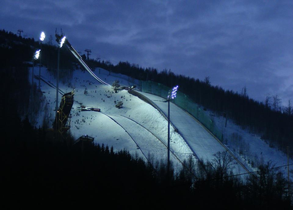 Free download high resolution image - free image free photo free stock image public domain picture  Ski lifts at night