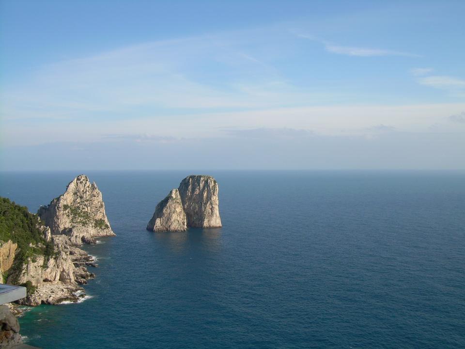 Free download high resolution image - free image free photo free stock image public domain picture  View from a cliff on the island of Capri, Italy