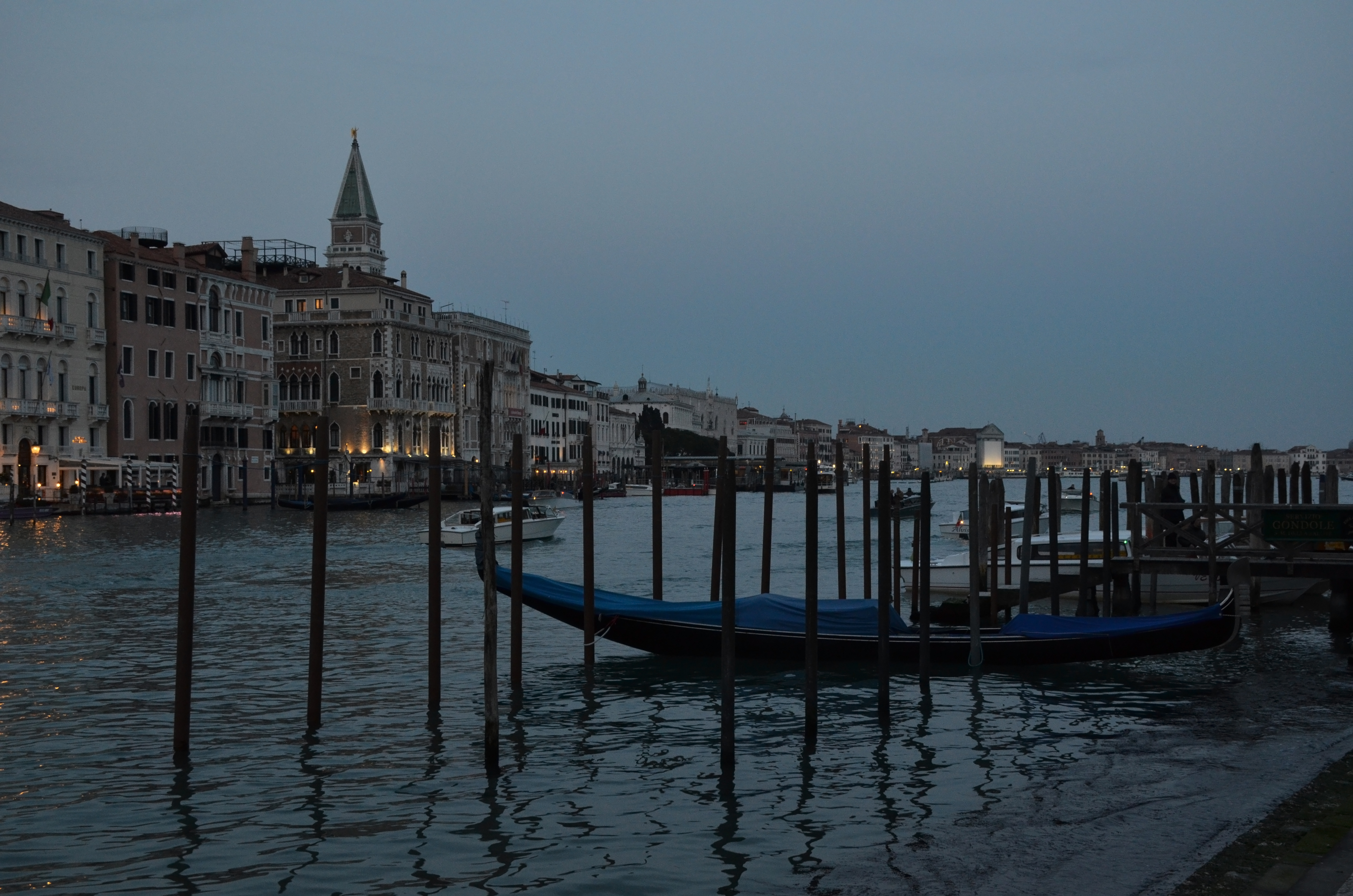 Free download high resolution image - free image free photo free stock image public domain picture -Twilight in Venice from the Campo della Salute.