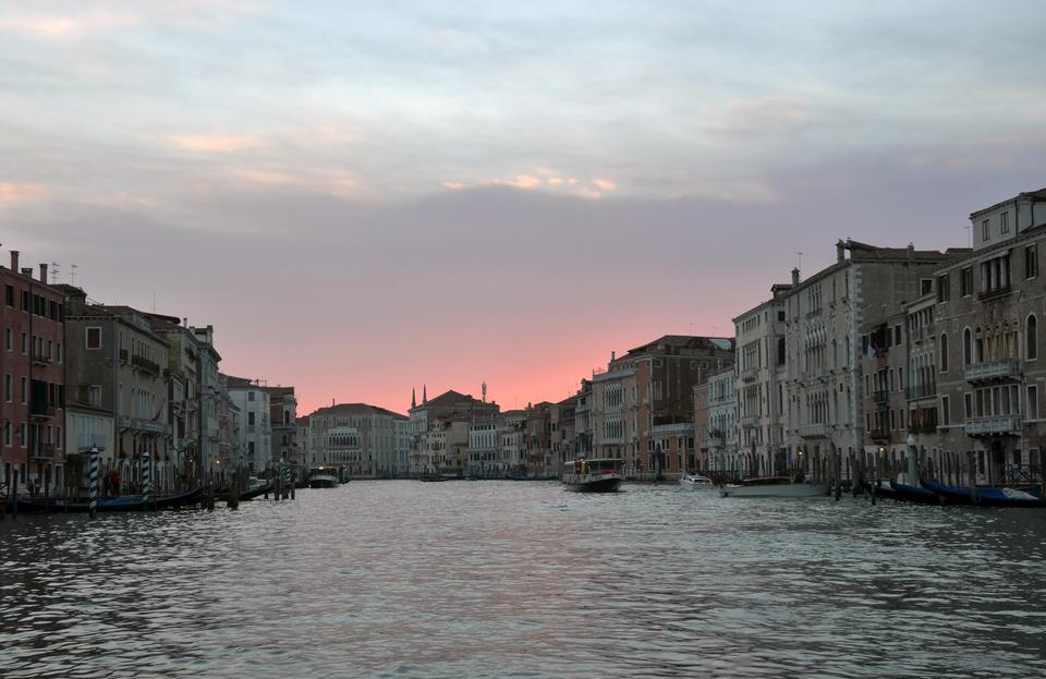 Free download high resolution image - free image free photo free stock image public domain picture  Twilight in Venice from the Campo della Salute.