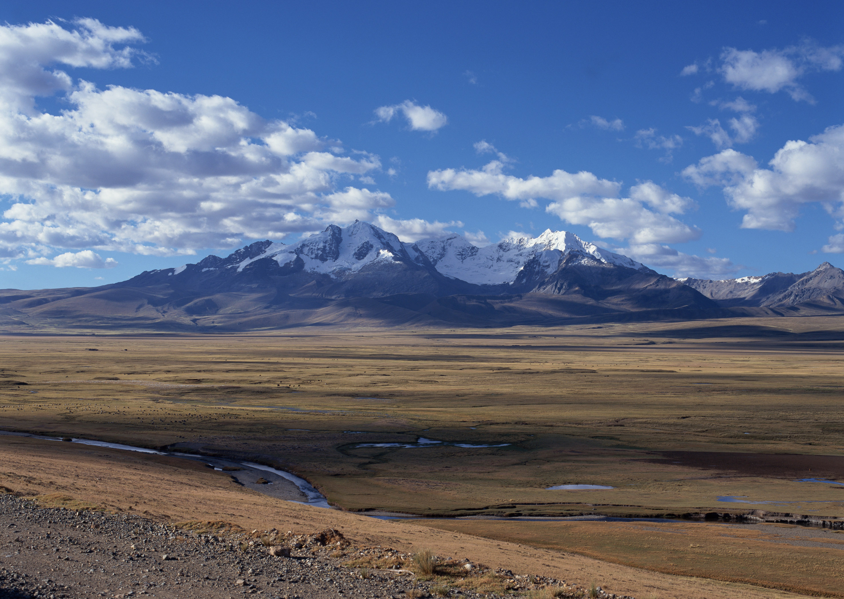 Free download high resolution image - free image free photo free stock image public domain picture -Summer landscape. Clouds and mountain