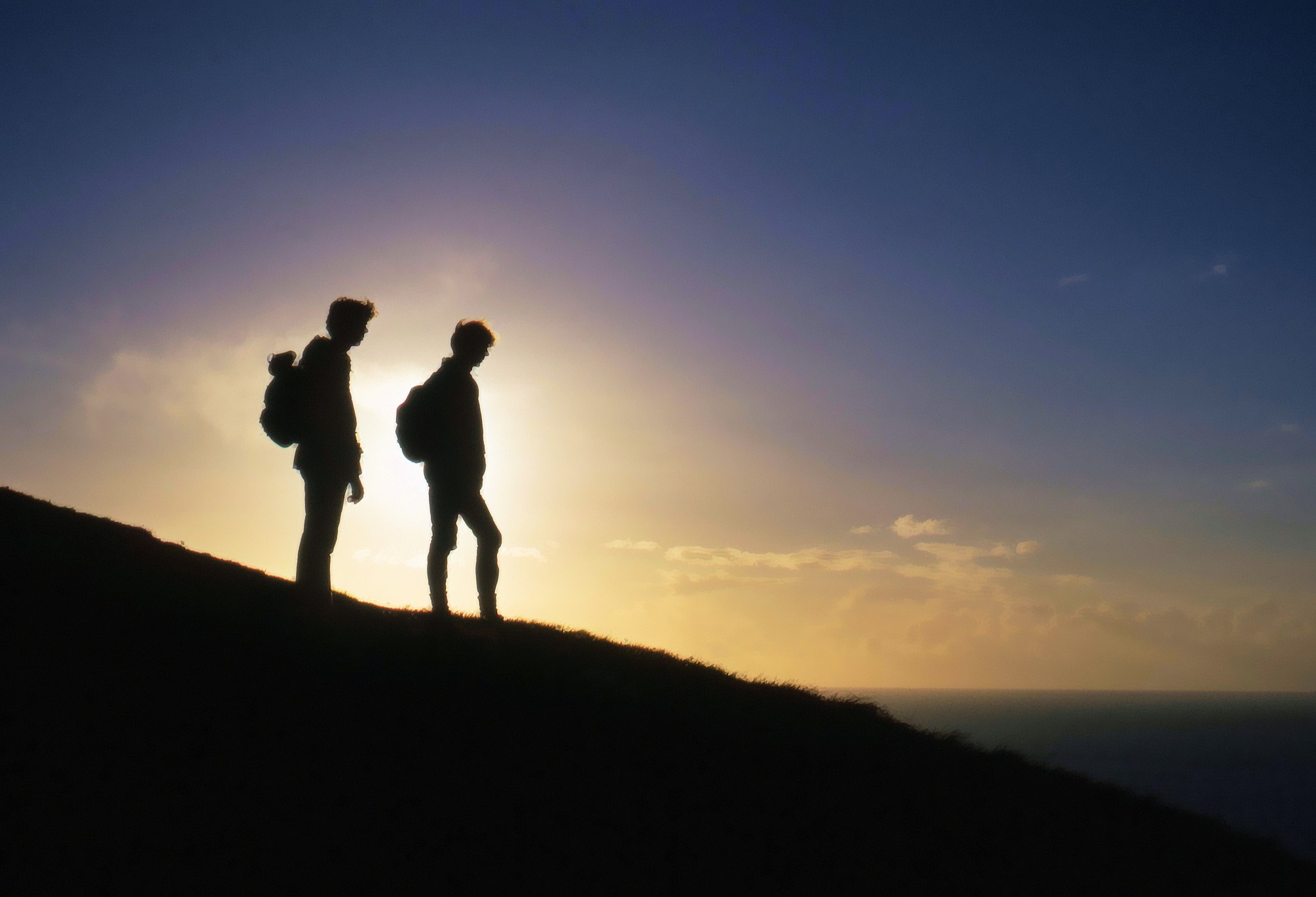 Free download high resolution image - free image free photo free stock image public domain picture -Silhouette of people hiking on mountain