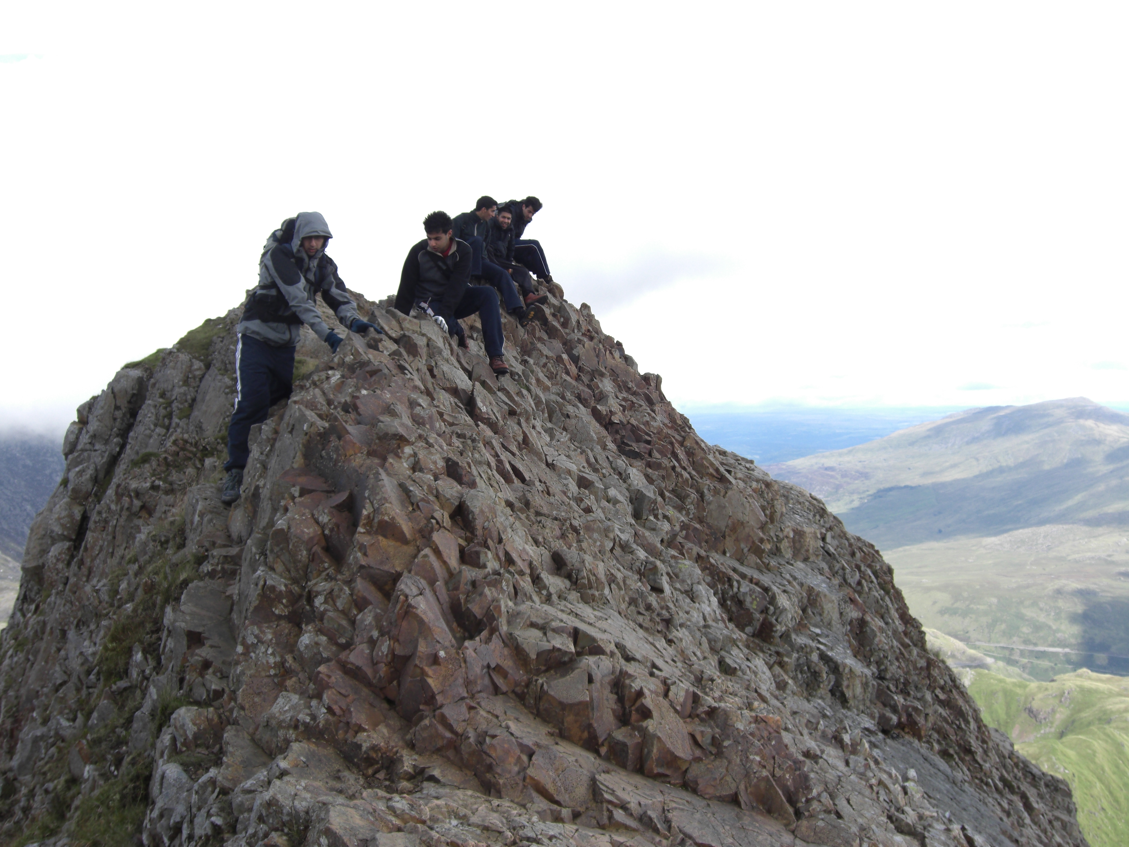 Free download high resolution image - free image free photo free stock image public domain picture -top of mountain ridge, with lake in valley, snowdon