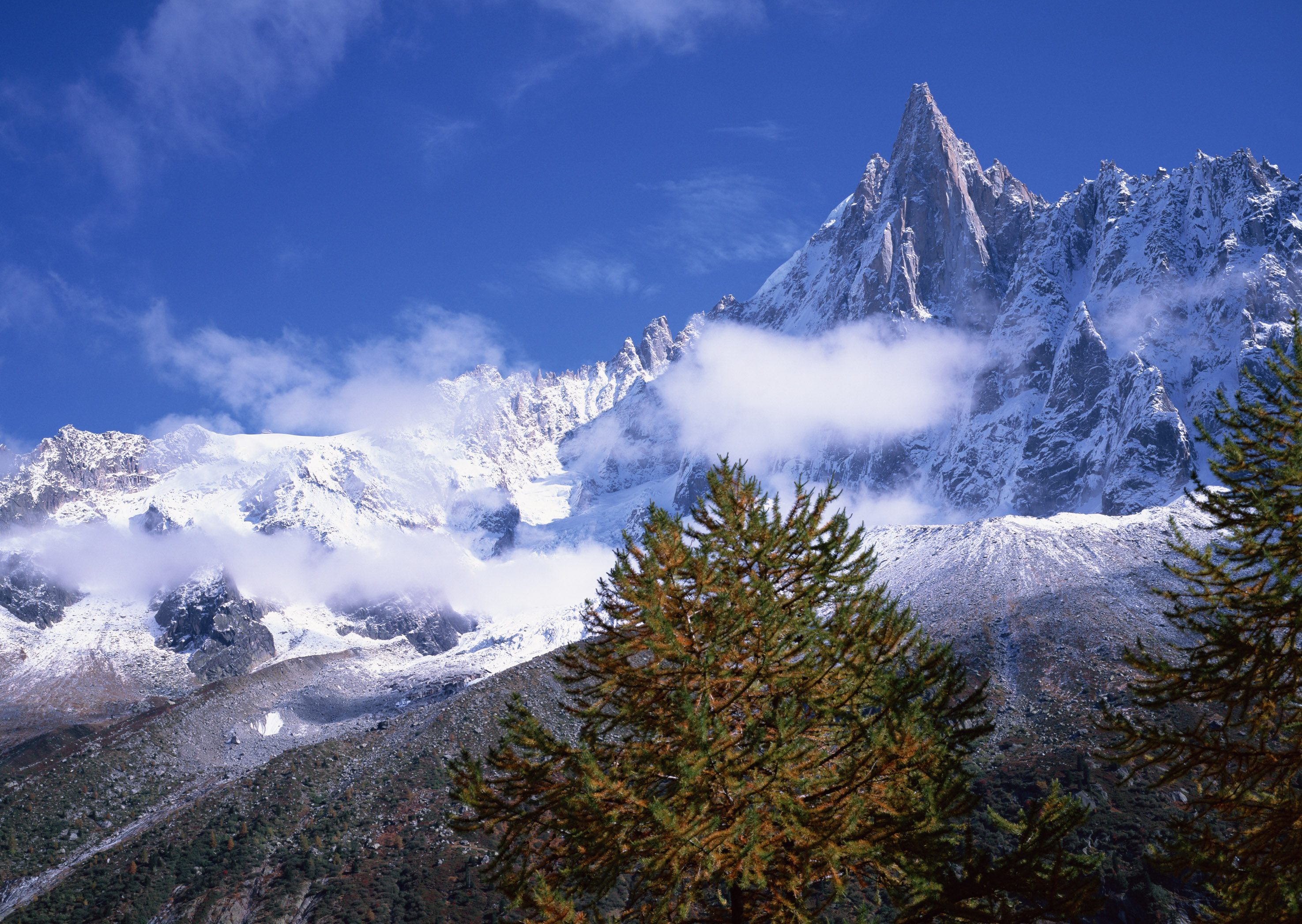 Free download high resolution image - free image free photo free stock image public domain picture -Mountain landscape with snow and clear blue sky