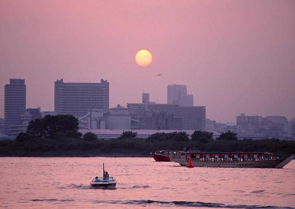 Free download high resolution image - free image free photo free stock image public domain picture  Sunrise in Yokohama, Tokyo Bay Japan