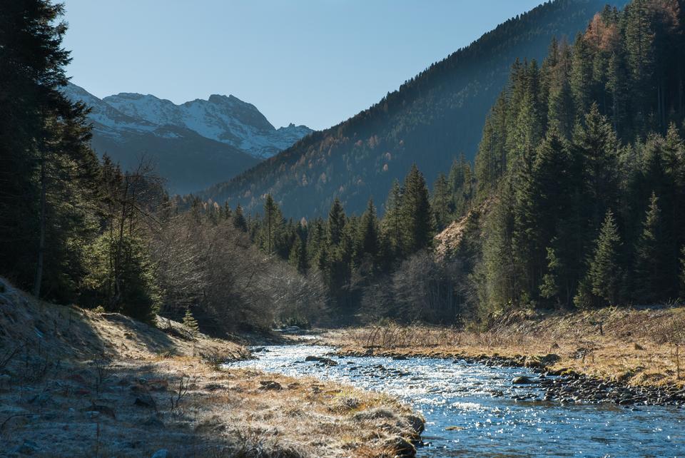 Free download high resolution image - free image free photo free stock image public domain picture  Summer landscape with river and mountain snow