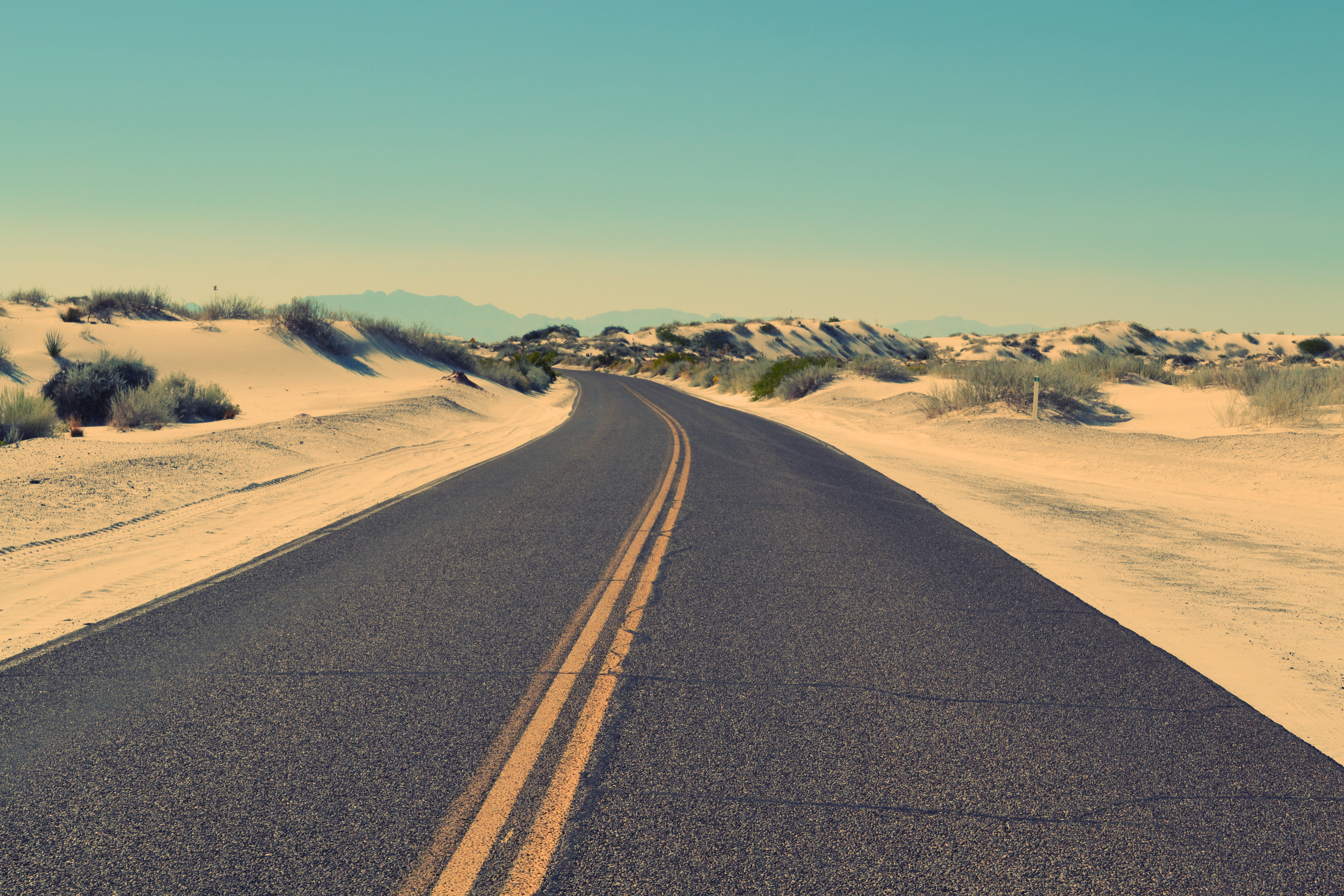 Free download high resolution image - free image free photo free stock image public domain picture -desert road and deep blue sky